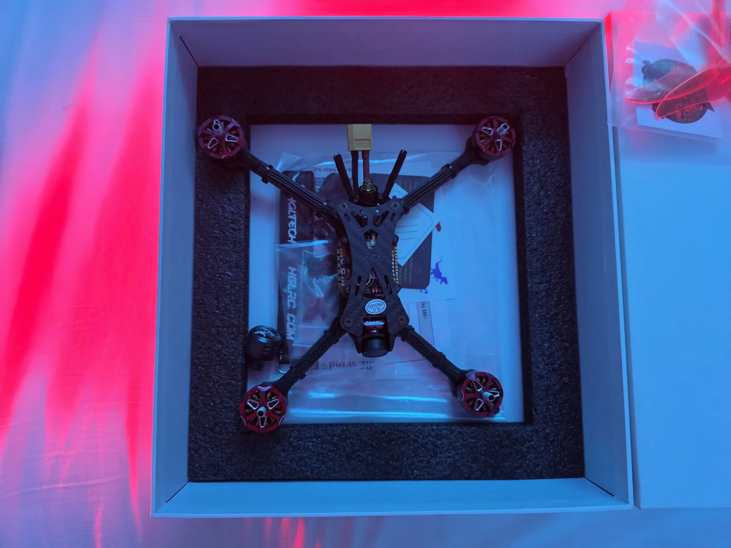 HGLRC Wind 5 V2 6S (XM+ BNF) FPV Racing Drone