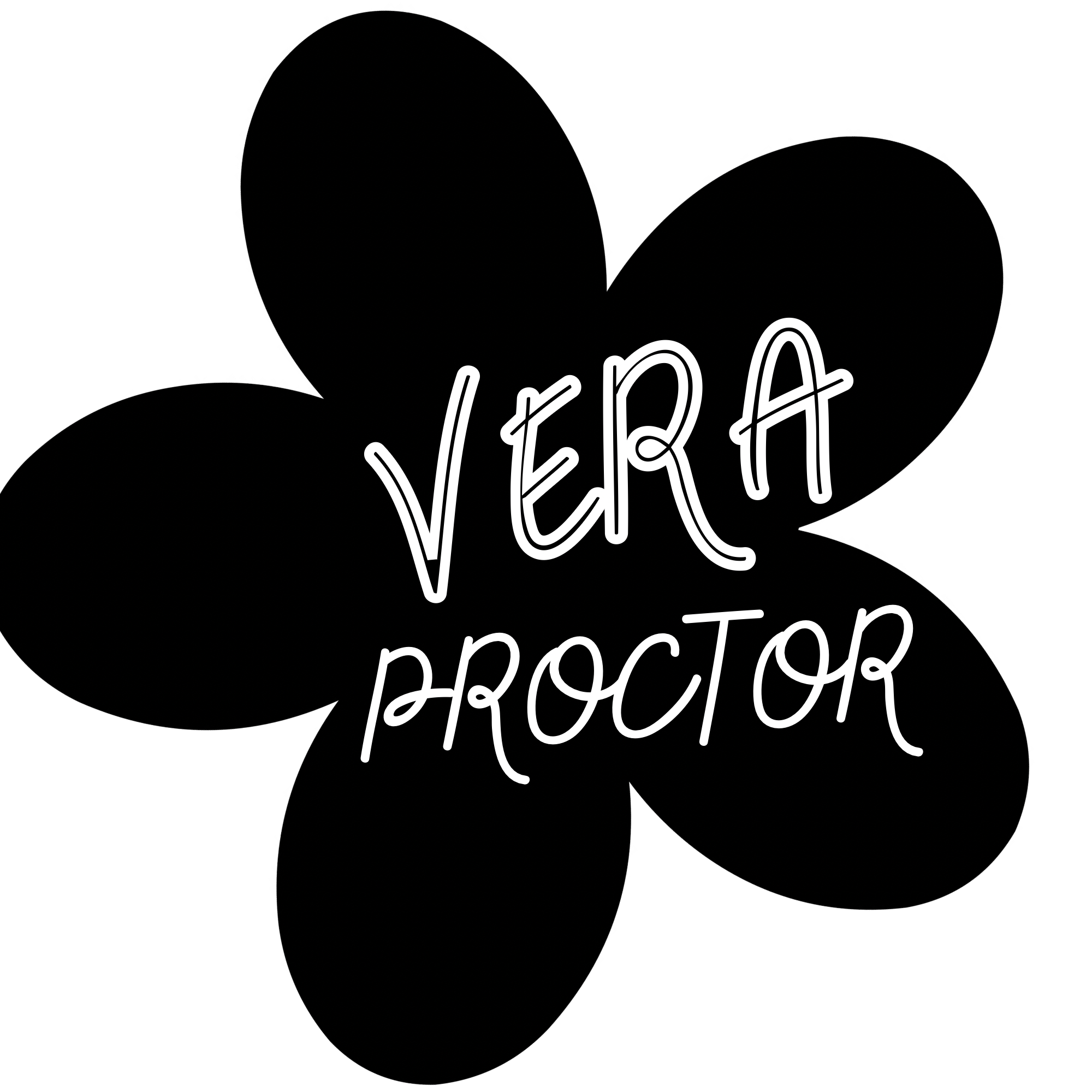 Neon sign that reads 'Vera' with smaller text below that reads 'the 24/7.'