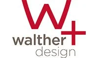 Logo avec le texte Walther Design