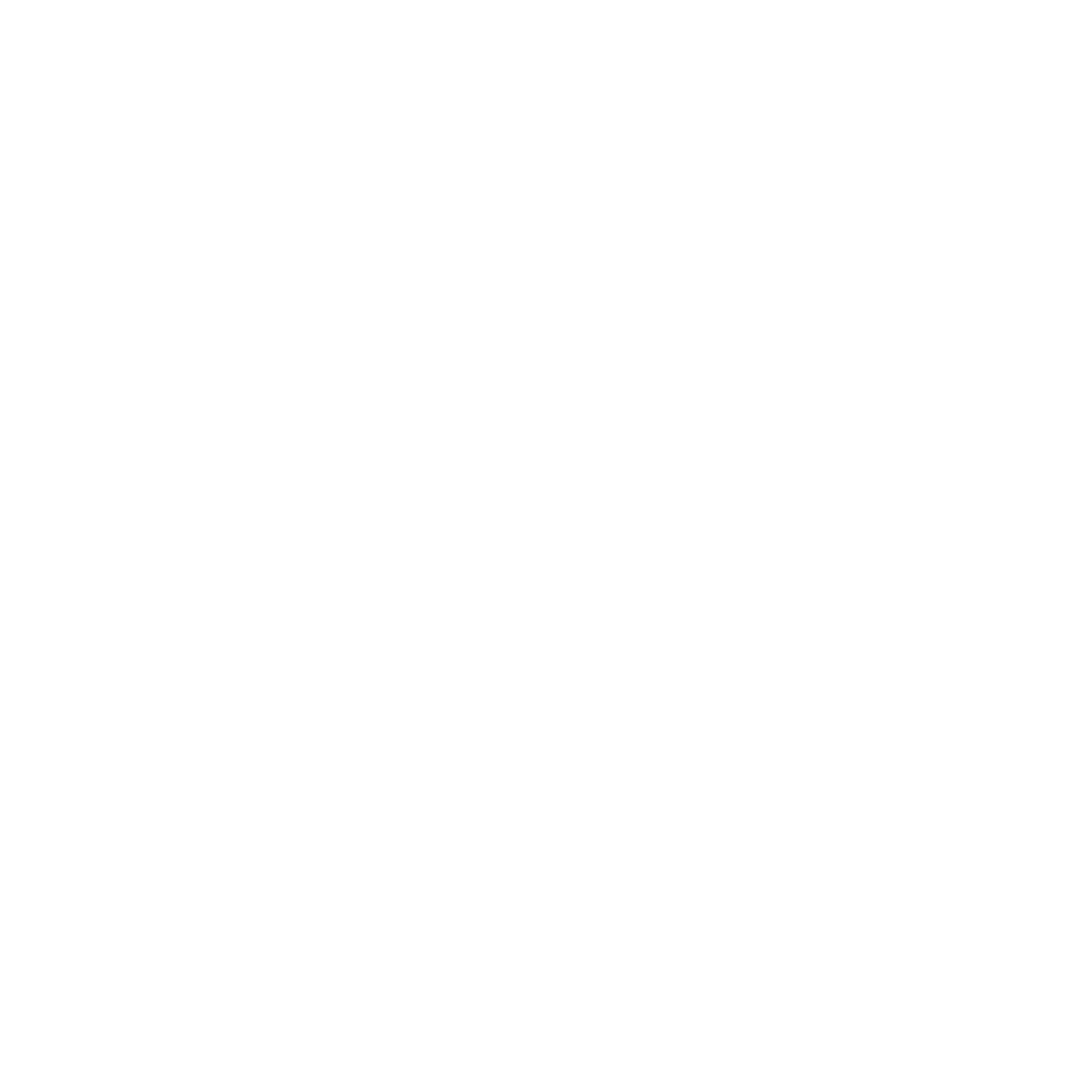 Black and white icon of a music note with sound waves on each side.