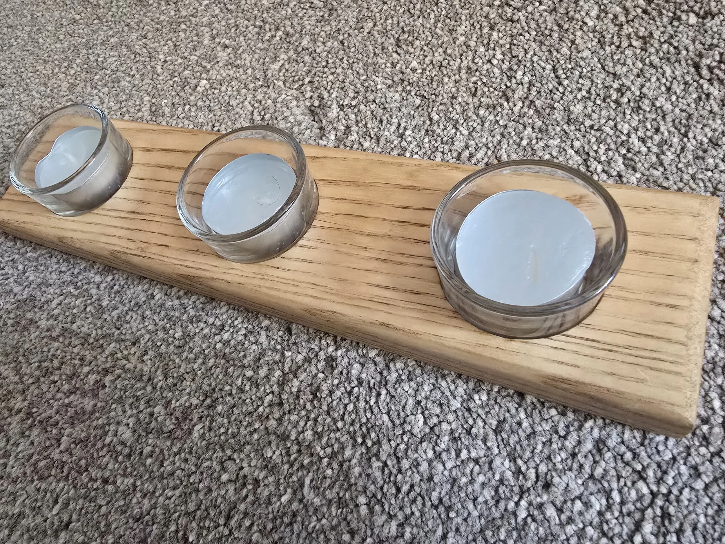 3 Tea Light Candle holder