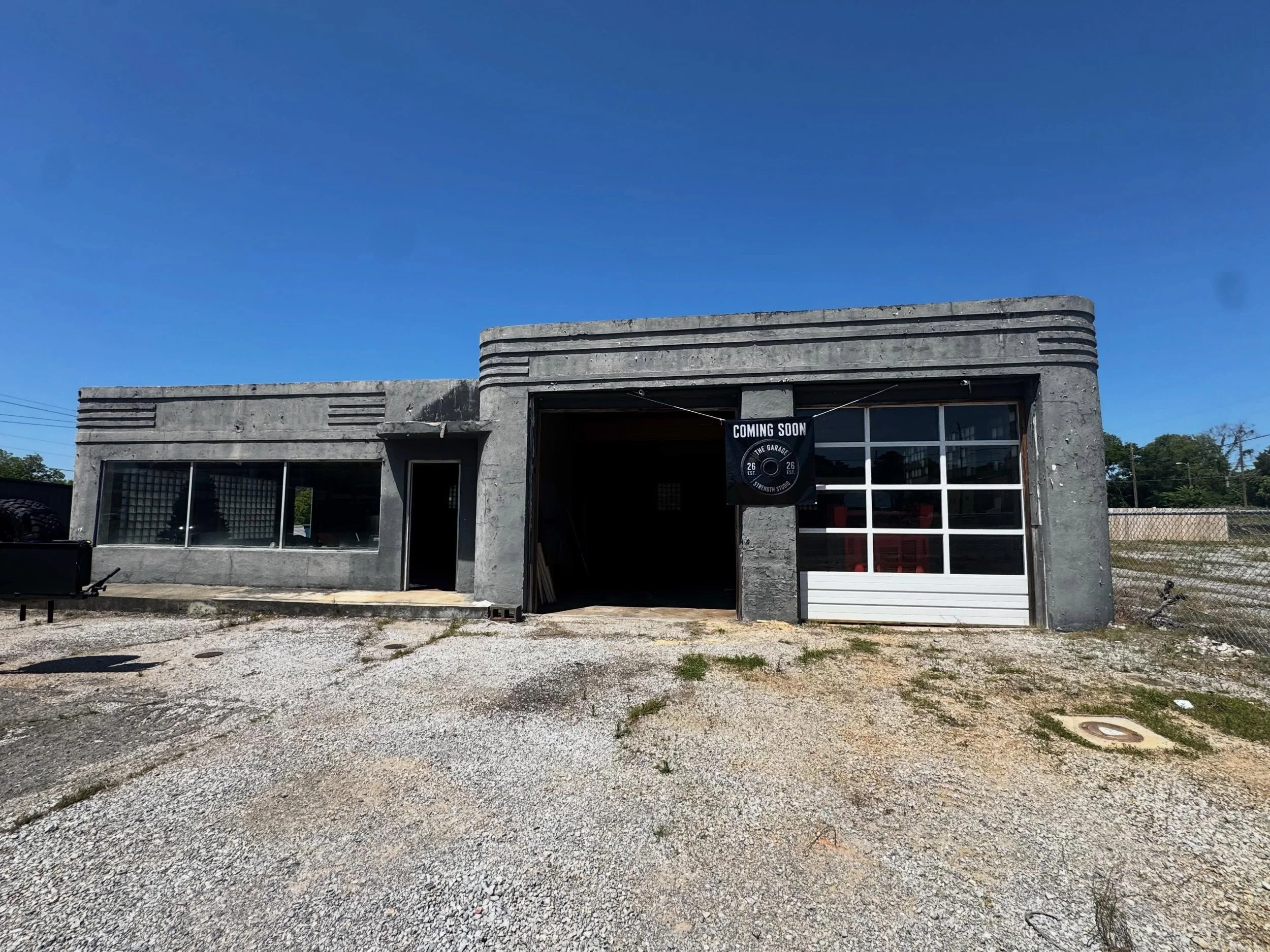 A new standard for training is coming!
We have officially purchased the future home of The Garage Strength Studio here in Jacksonville, AL!
Designed to be a premium private training environment 
Follow our journey as we transform a building that has 