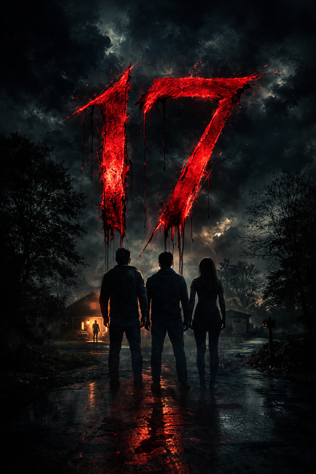Poster for SEVENTEEN, a psychological suspense thriller centered around a fertility clinic conspiracy.