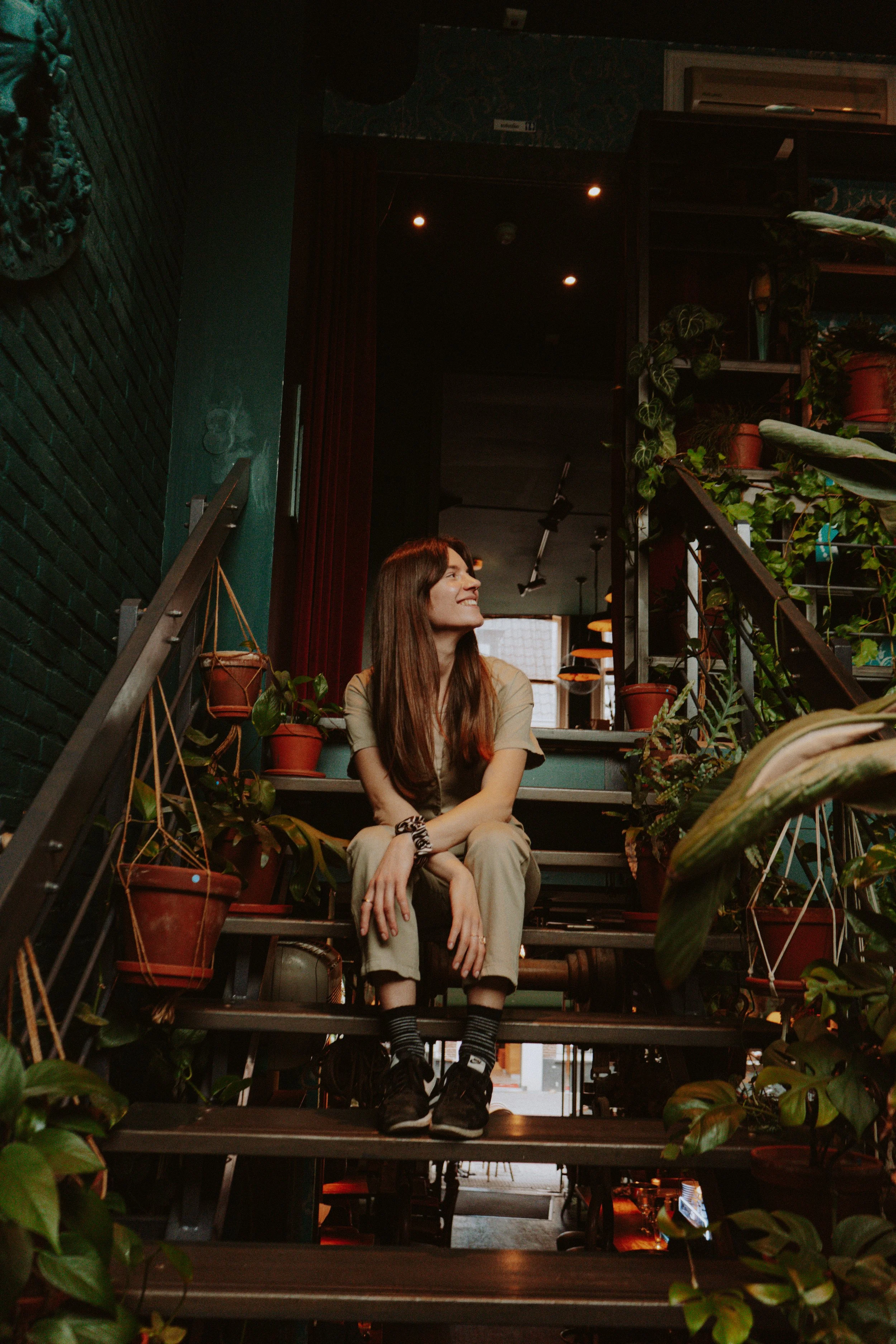 Personal lifestyle photo of a young woman in Utrecht.