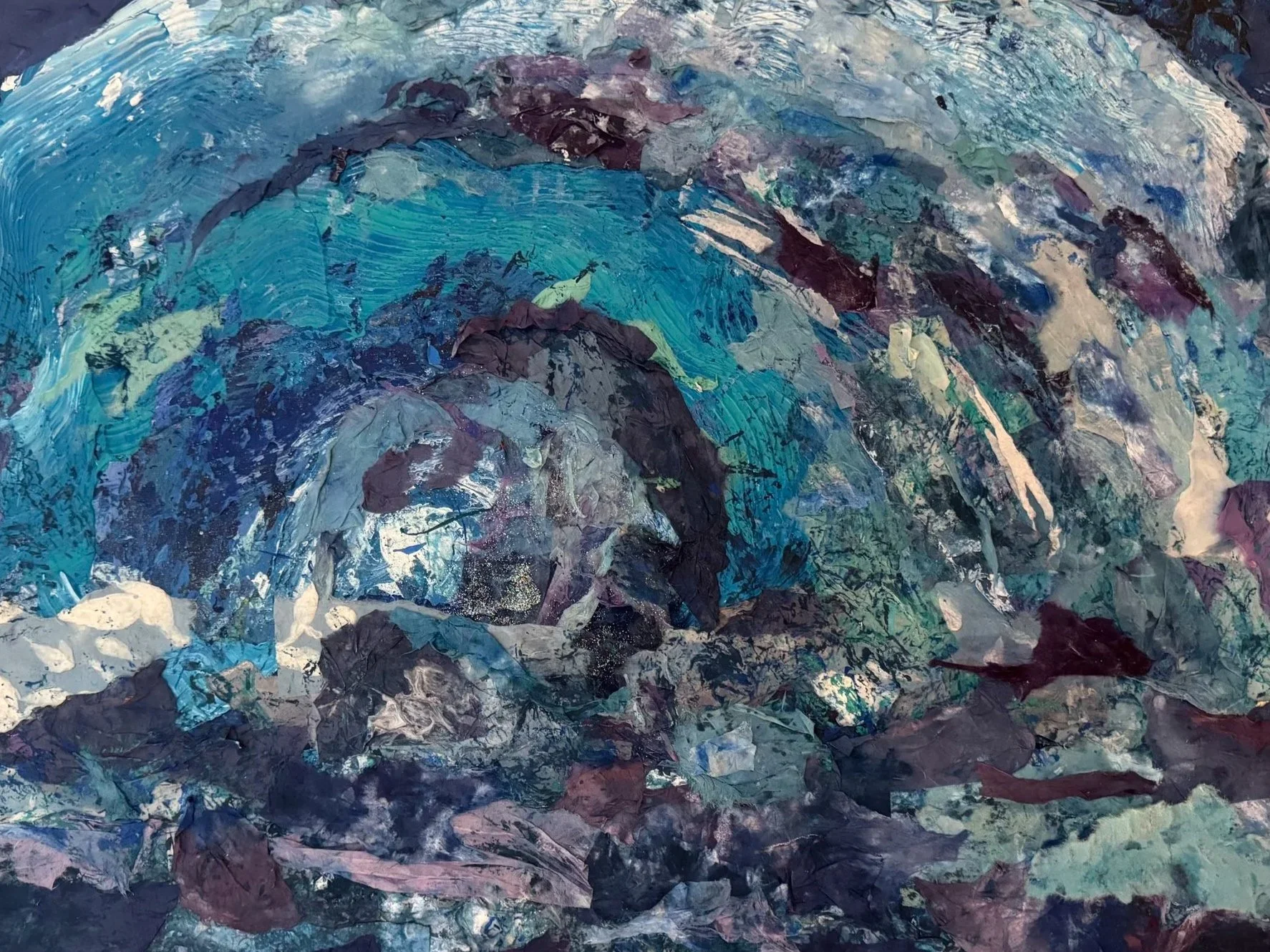 EMOTION IN MOTION | 16x20" | Mixed Media