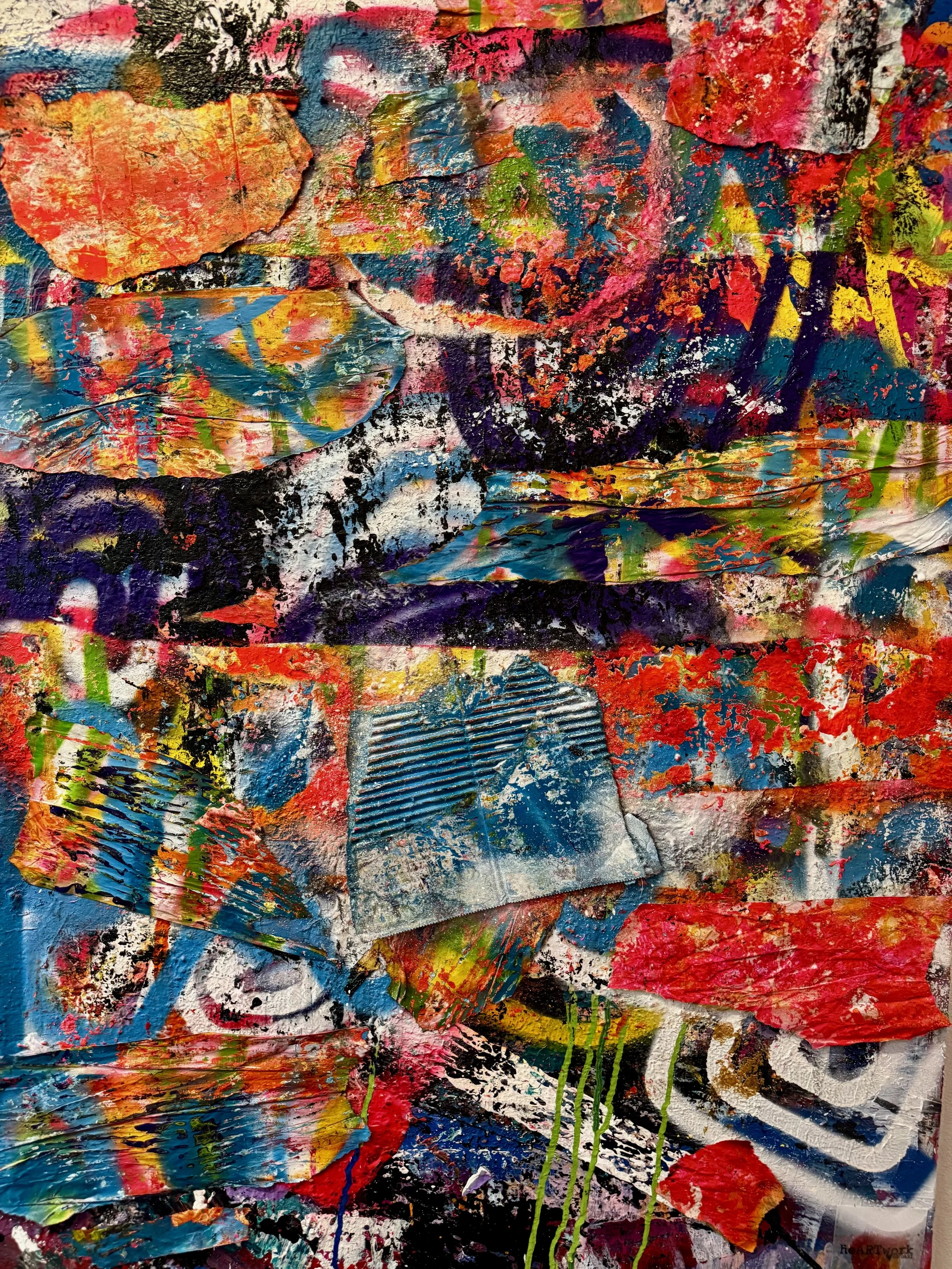 NOT IN KANSAS | 30x40" | Mixed Media