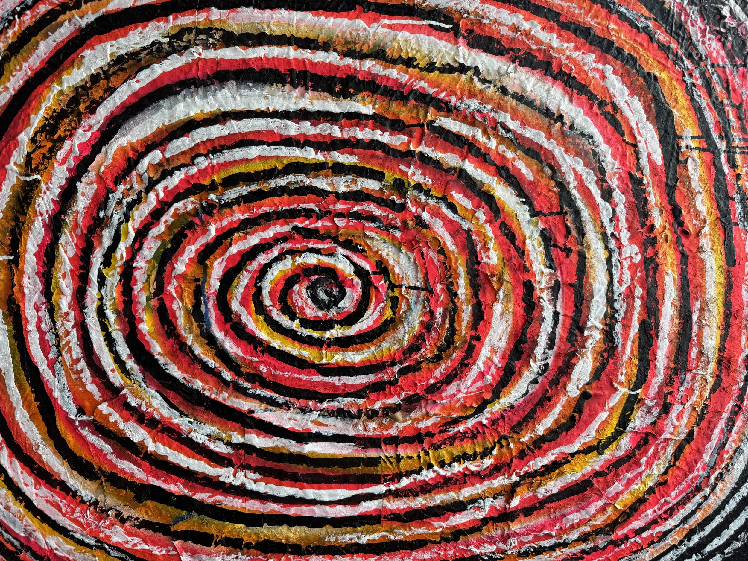MORE THAN MEETS THE EYE | 30x40" | Mixed Media