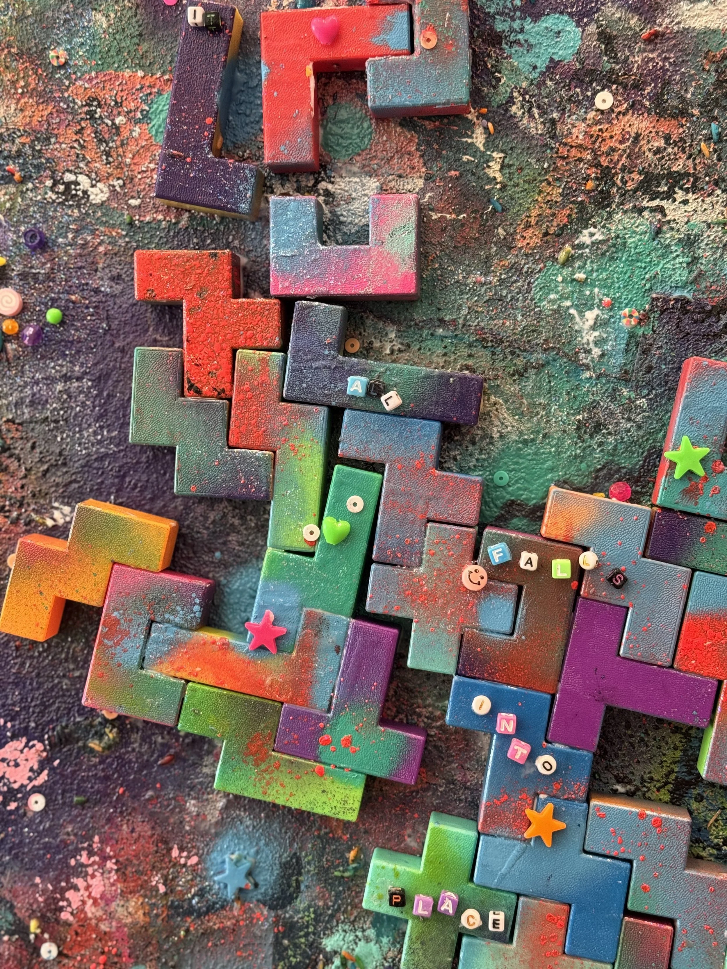 PLACE IN SPACE | 24 x 36" | Mixed Media 