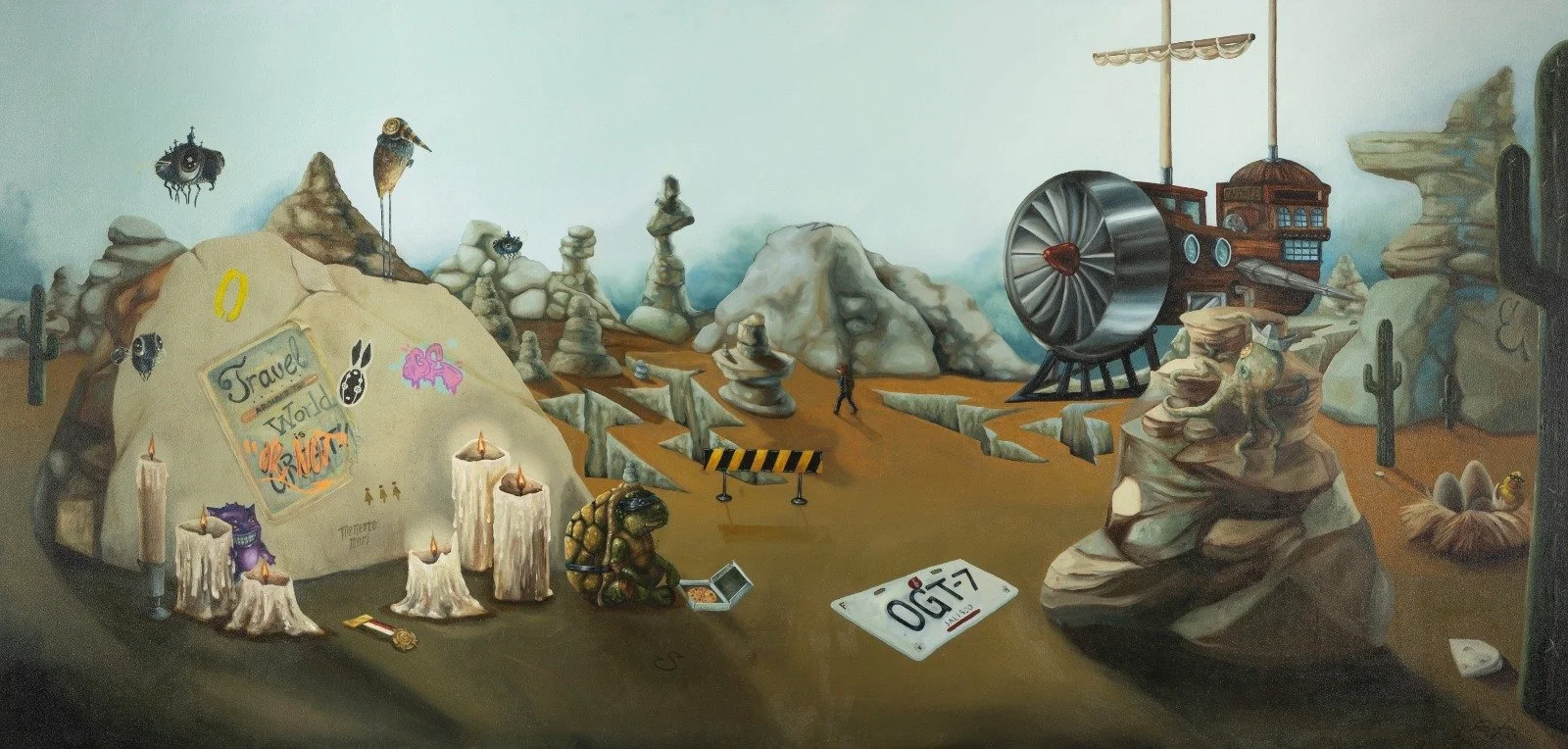 "Llevas toda una vida preparándote para morir"
Óleo sobre tela
240 × 120 CM
2024

NO DISPONIBLE