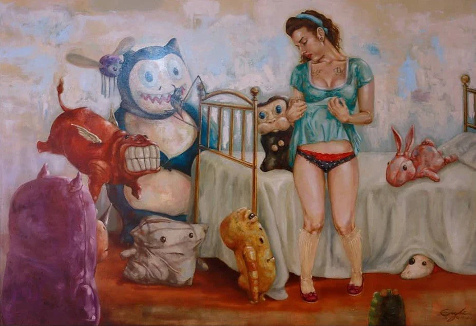 "Let's play"
Óleo sobre tela
150 × 120 CM
2021

NO DISPONIBLE