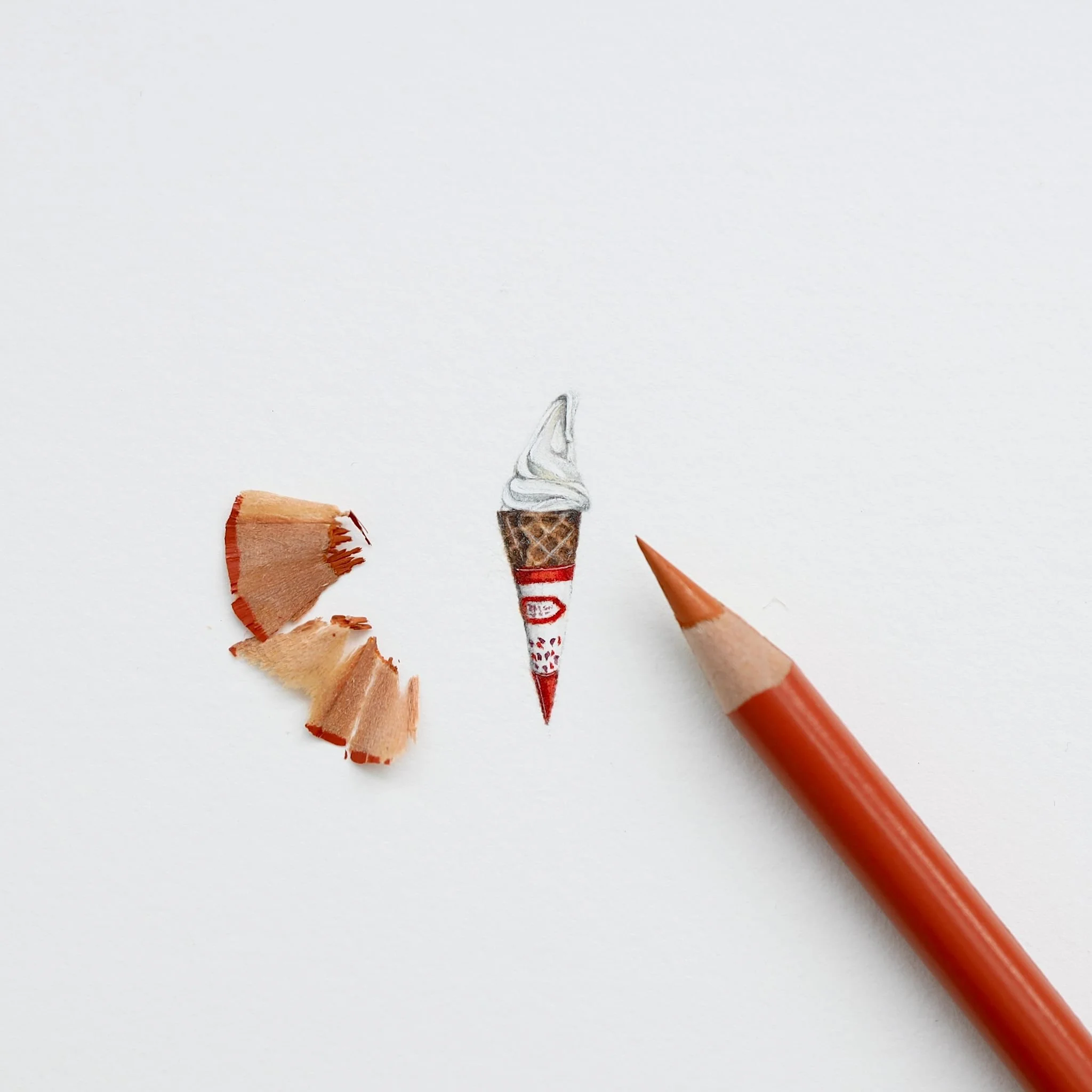 Softee Ice Cream (sold)
H3.0cm x W0.9cm