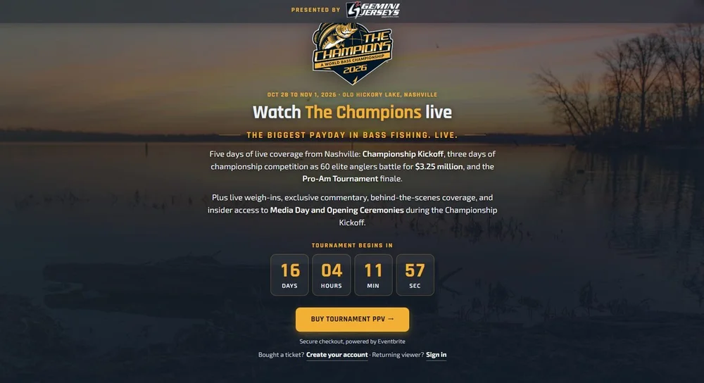 PPV watch page – Watch The Champions live