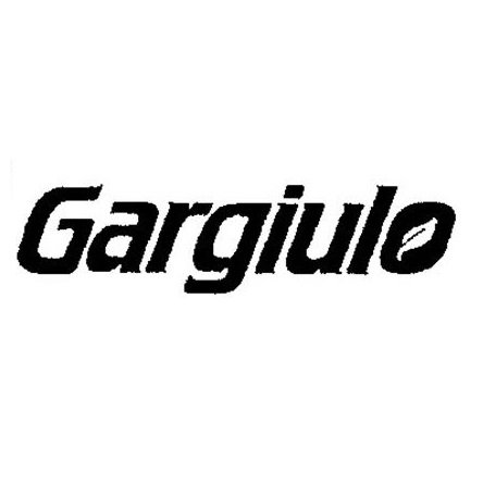 Gargiulo logo in black text with a leaf design inside the 'o'.