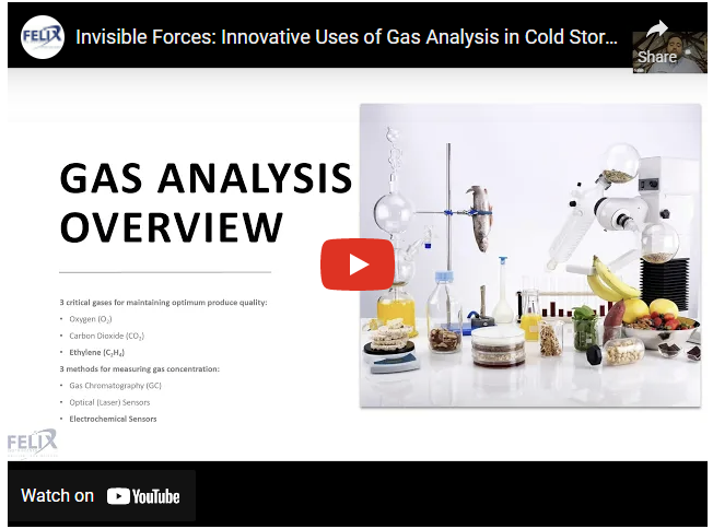 Innovative Gas Analysis and Ethylene Management for Fruit Ripening