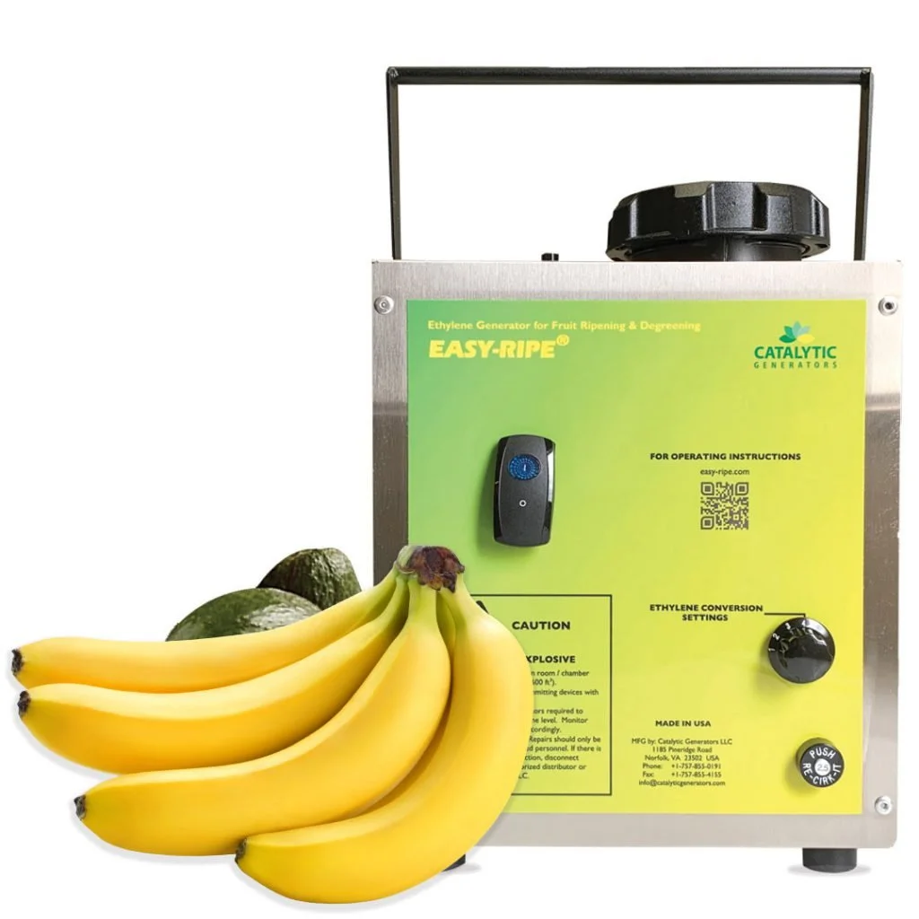 Redesigned Easy-Ripe Generator Improves Ethylene Application Accuracy and Efficiency