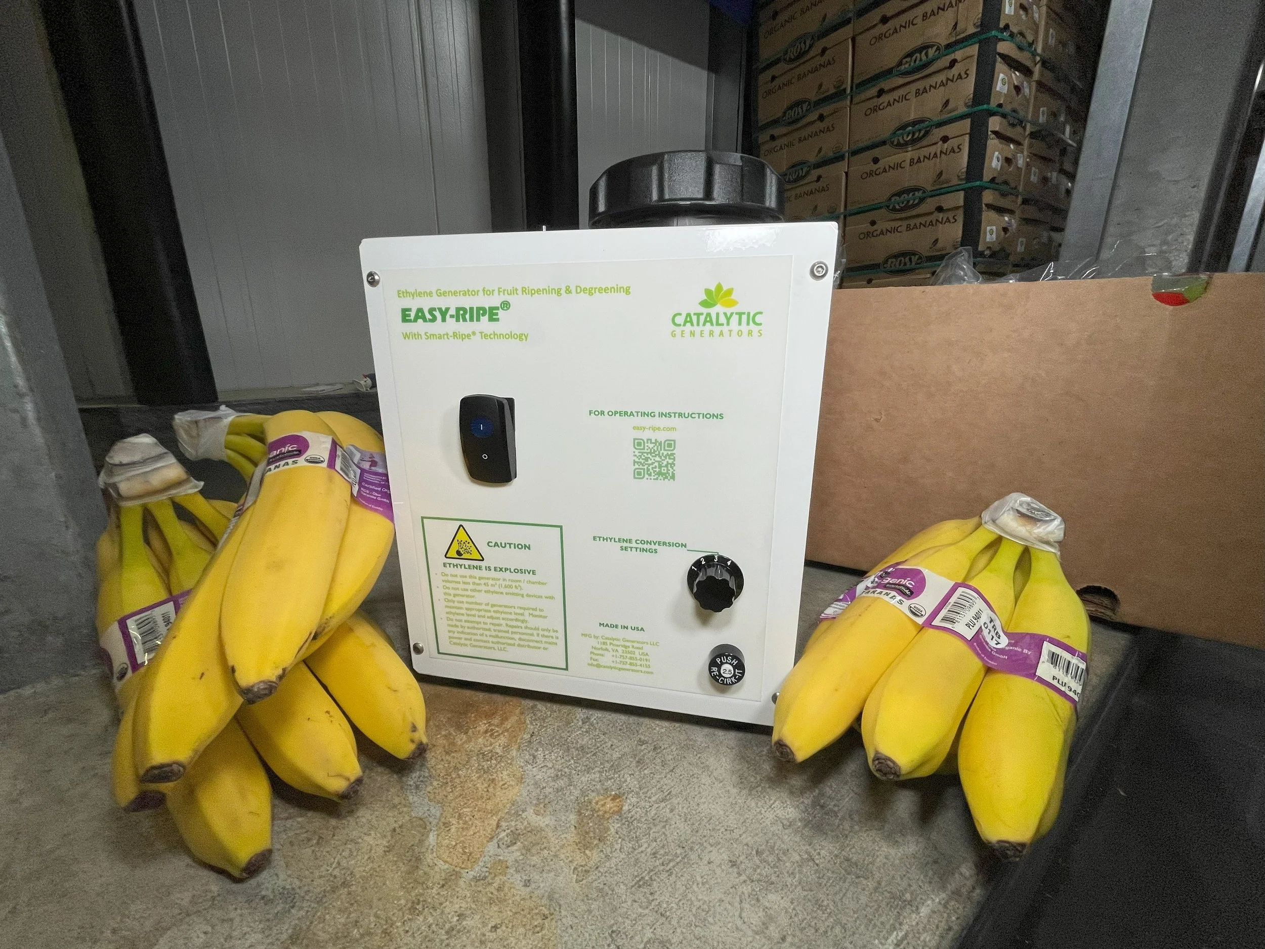 Ethylene Generators for ripening