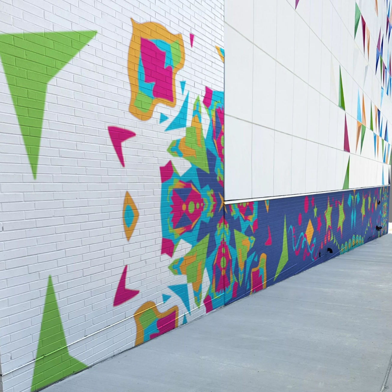 Kaleideum Mural Winston-Salem Christina Parrish Art