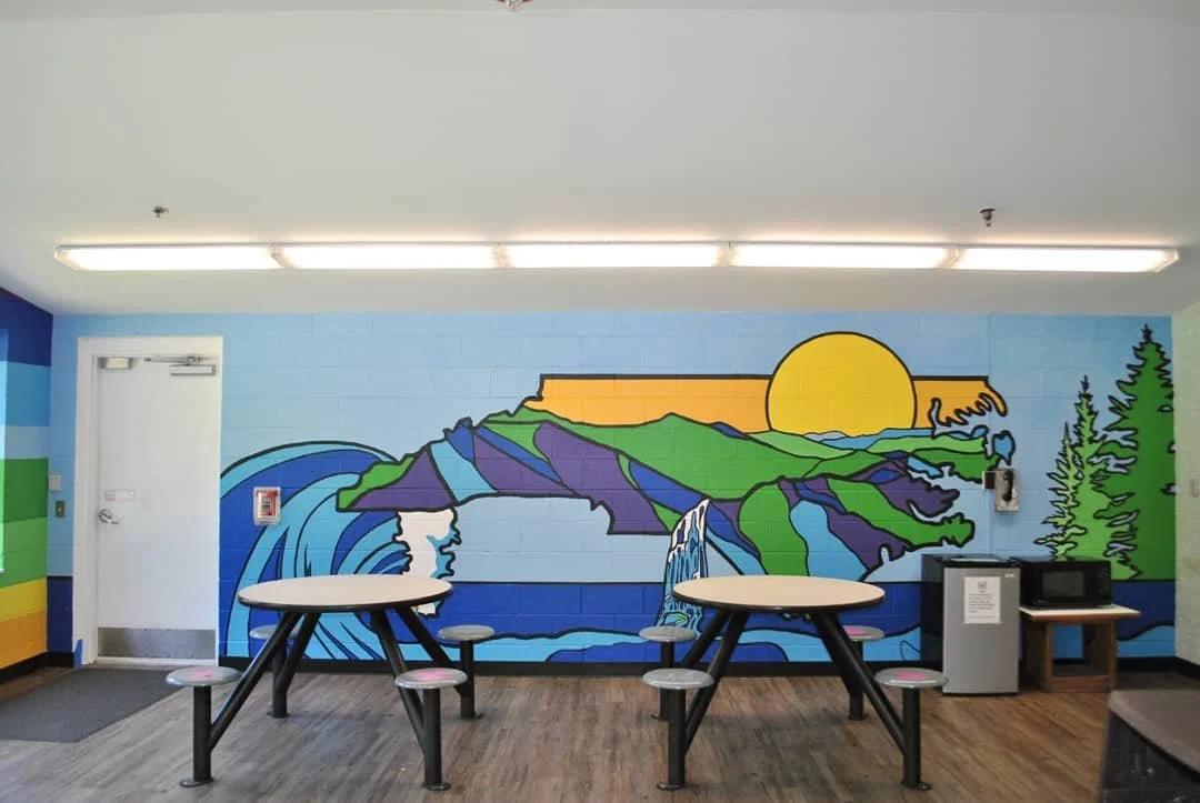 Greensboro Mural Christina Parrish Art
