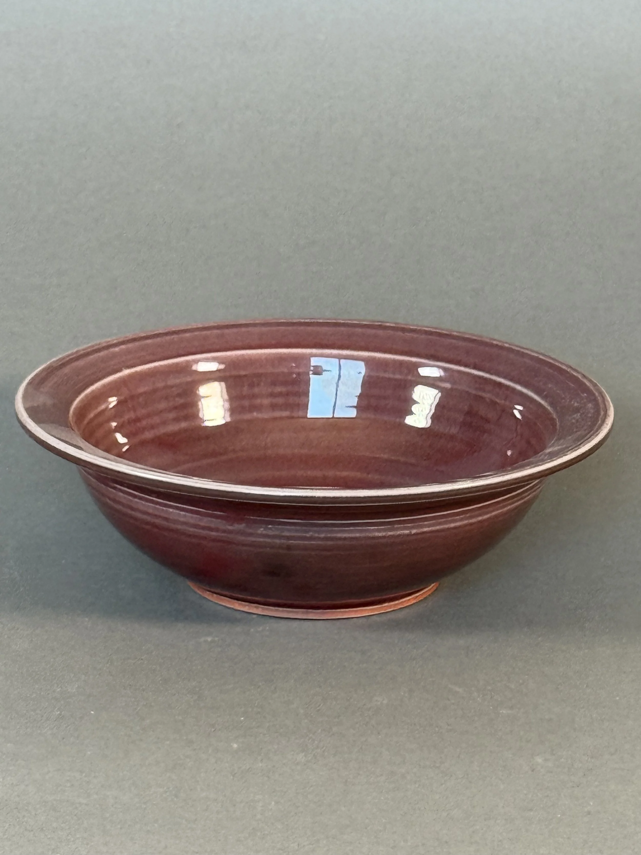 Copper Red Porcelain Bowl