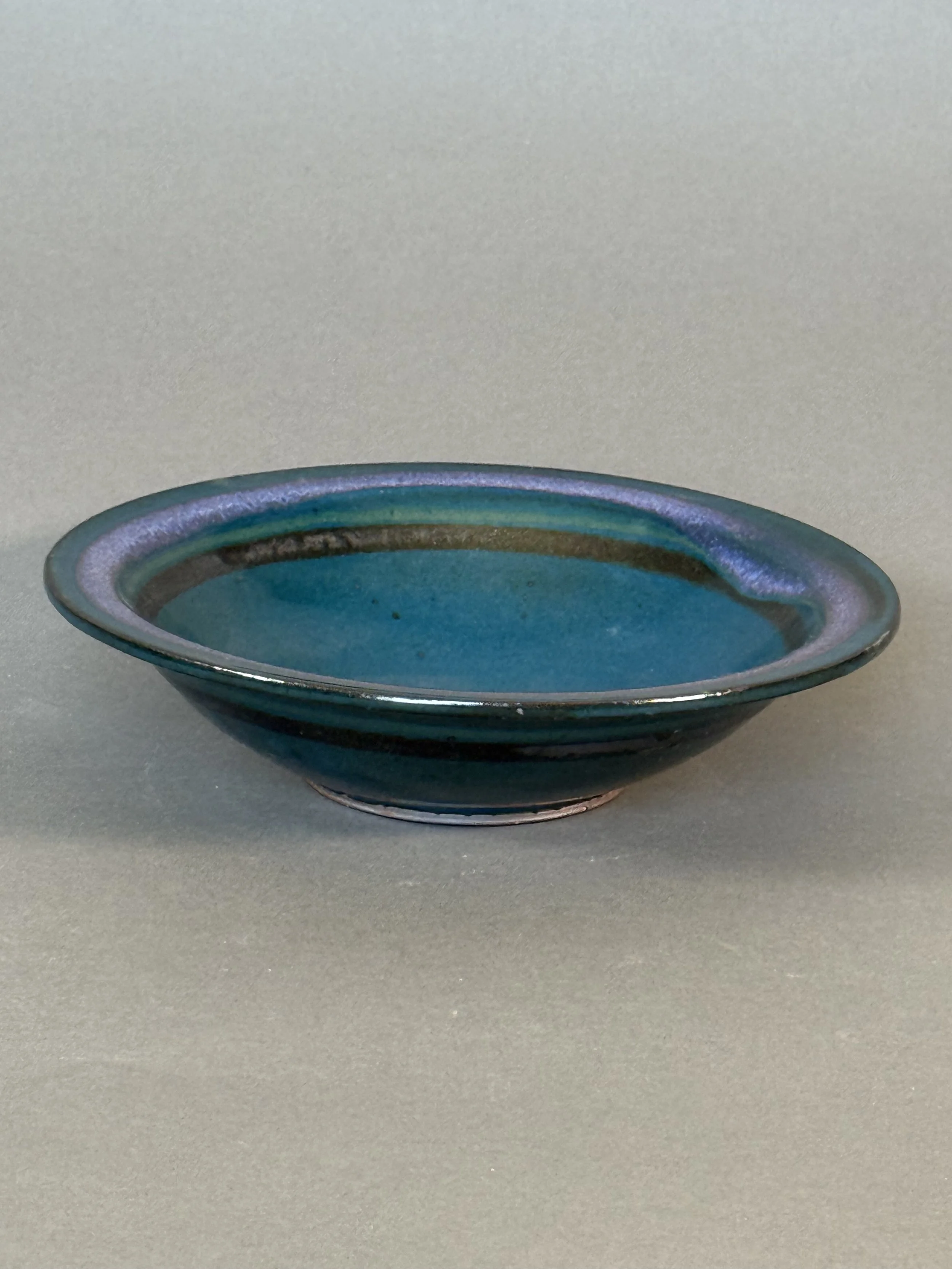 Artisan Turquoise Porcelain Bowl
