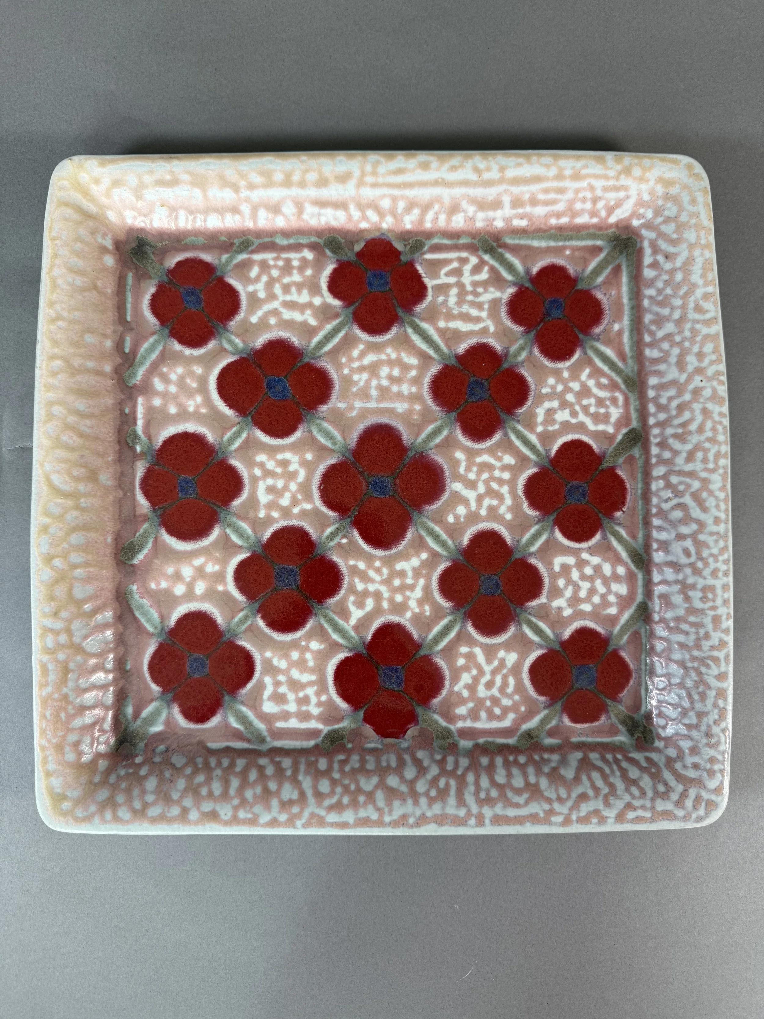 Floral Fusion Porcelain Tray