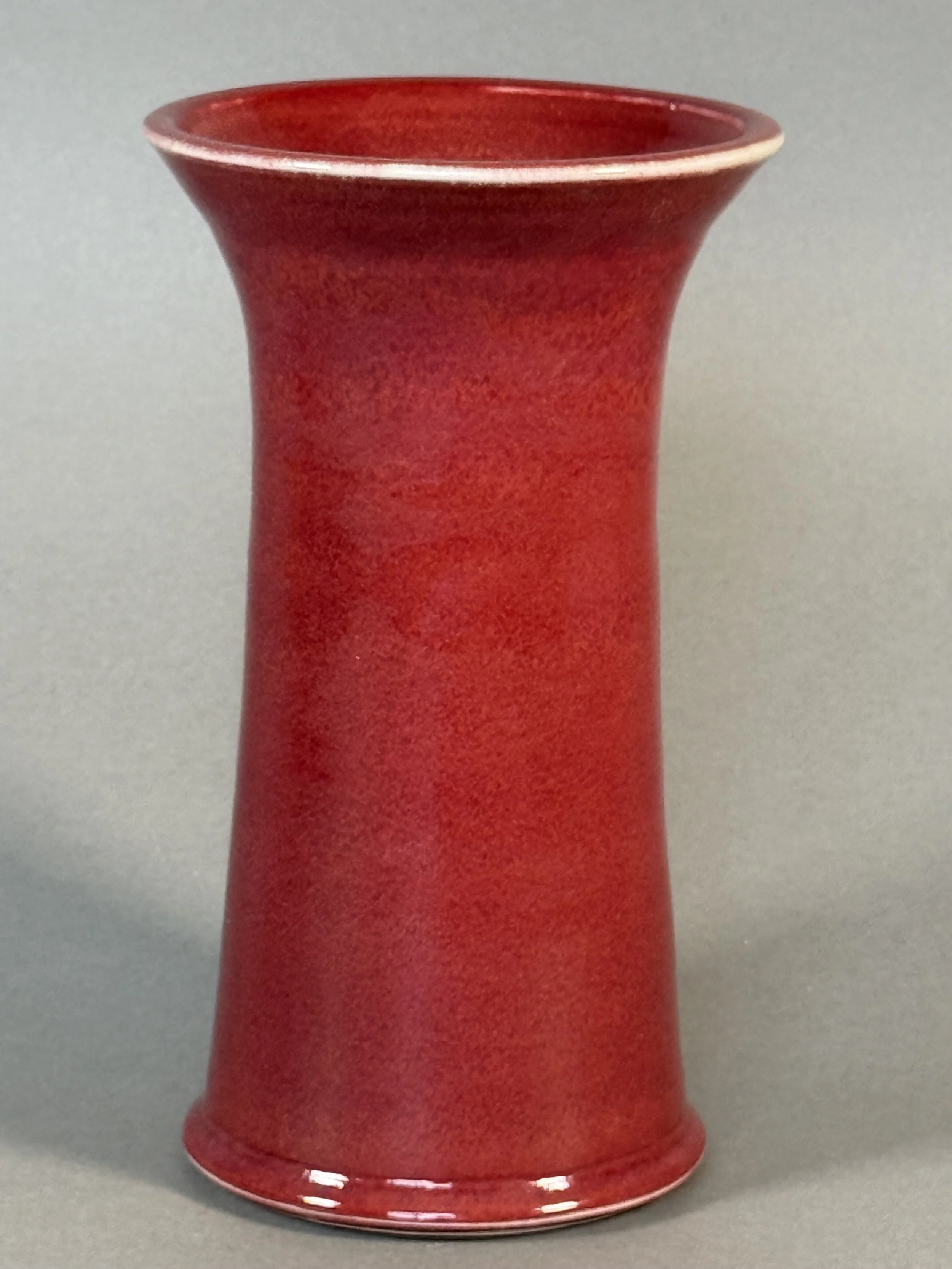 Copper Red Porcelain Vase