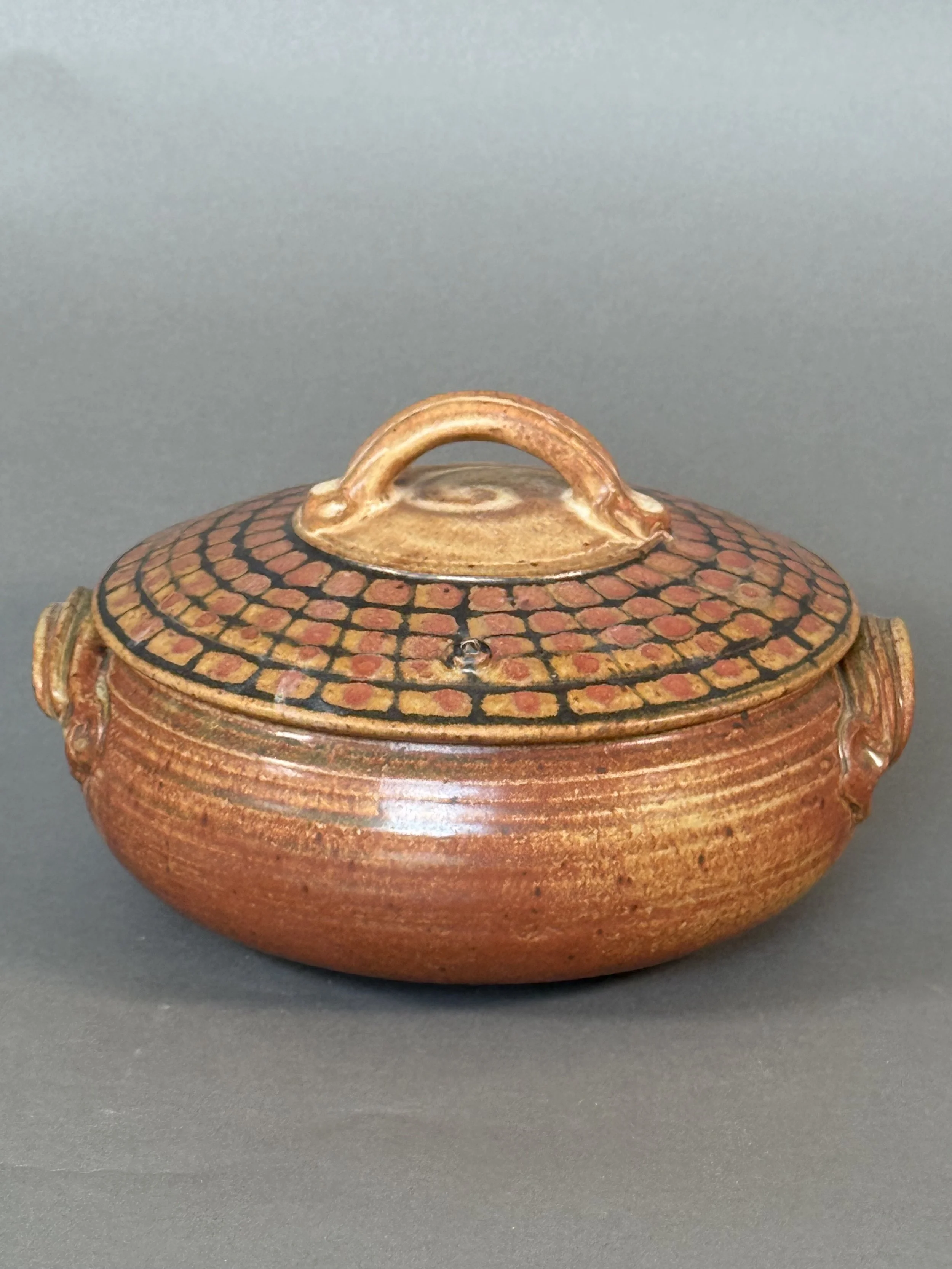 Indian Sunset Stoneware Steamer