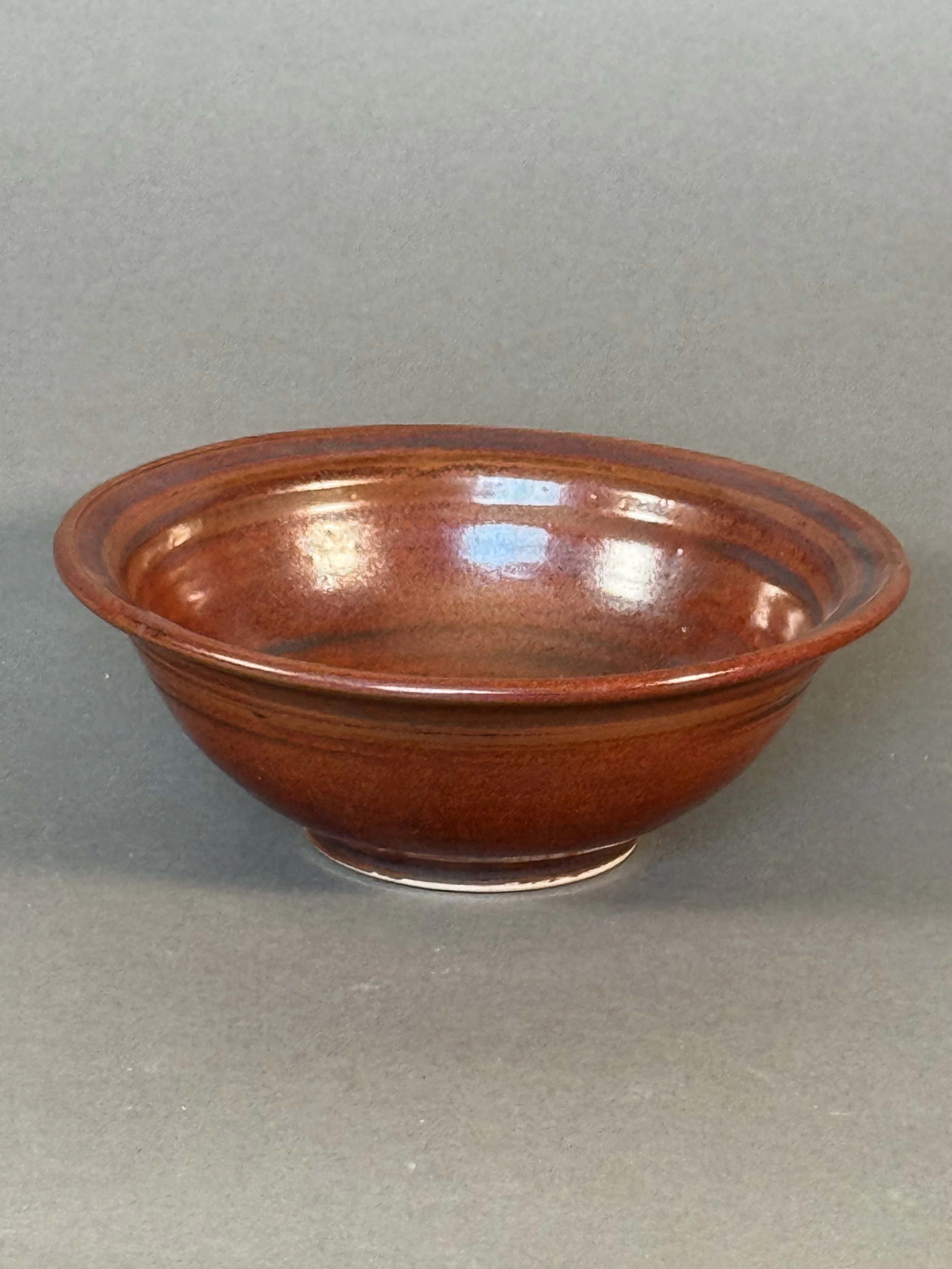 Warm Brown Porcelain Bowl