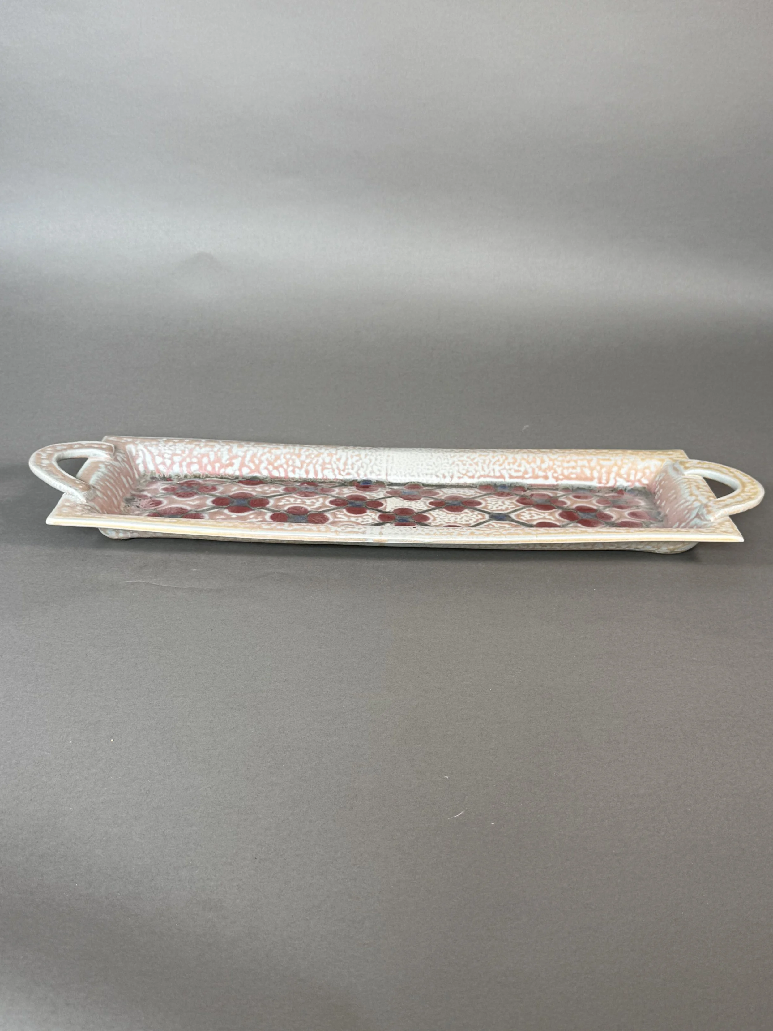 Elegant Stoneware Serving Tray
