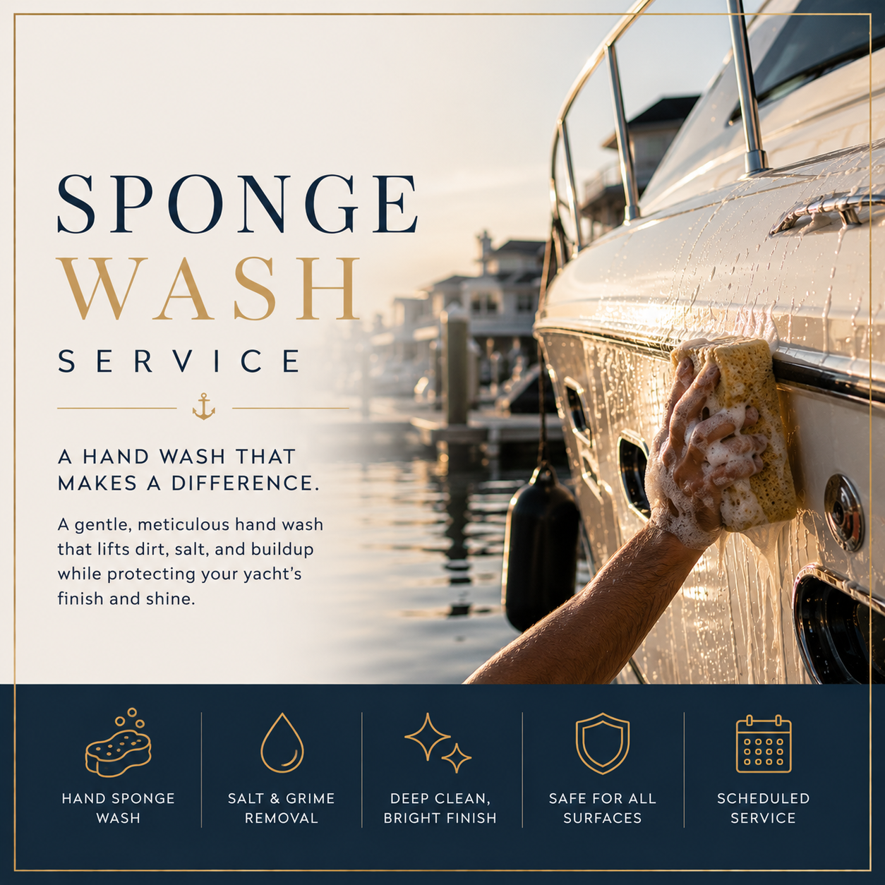 Sponge Wash Service