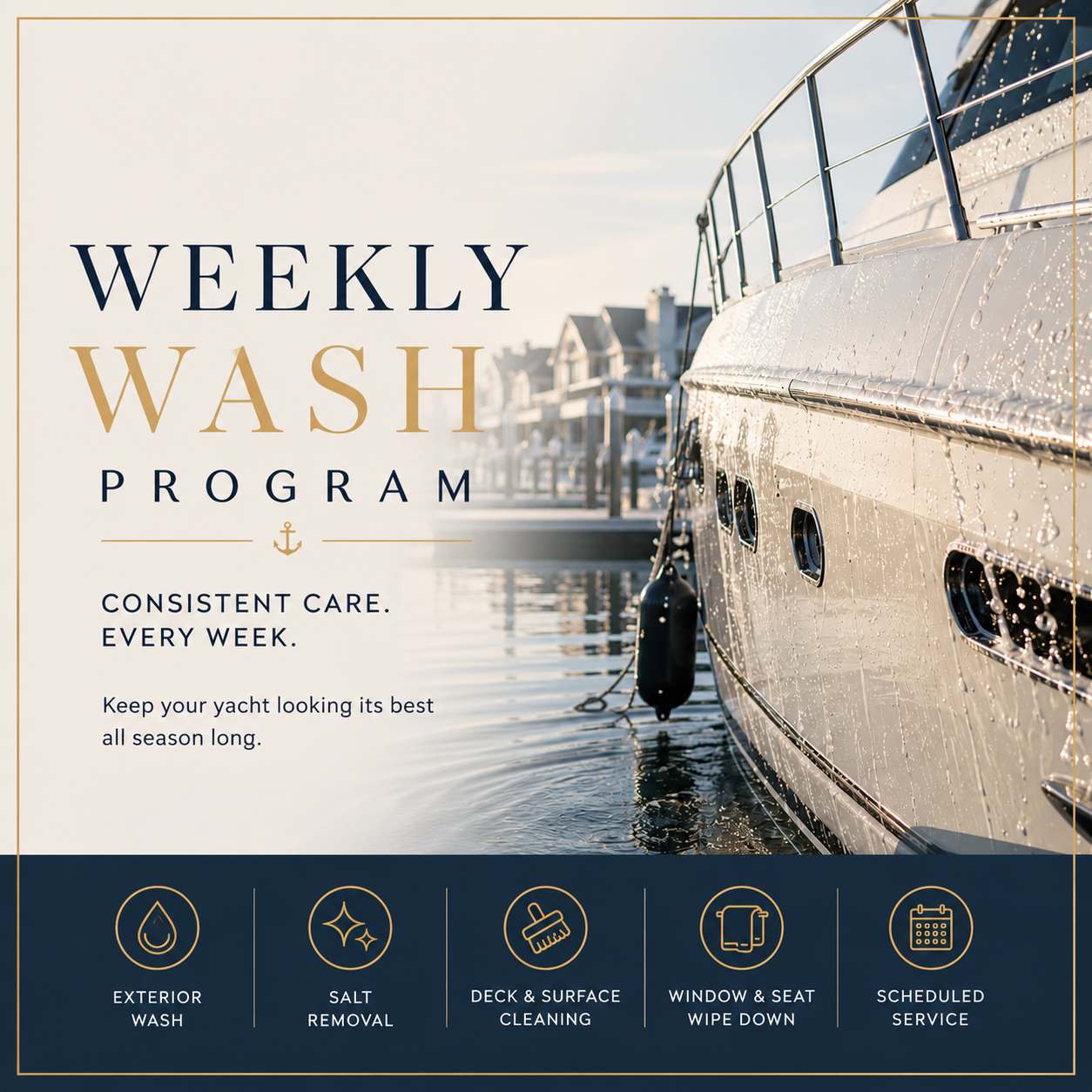 Weekly Wash Program