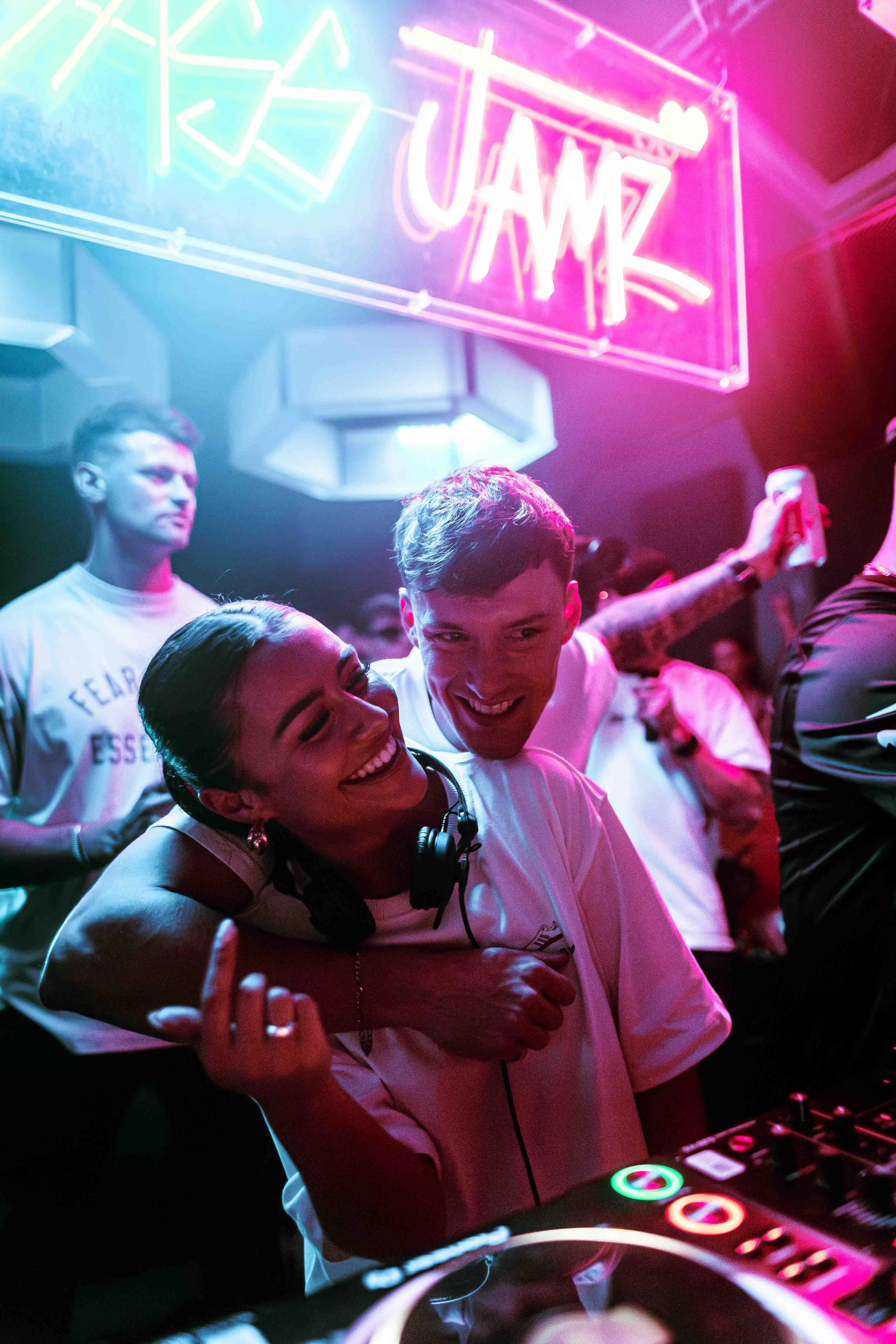 Bassjamz party at manchesters loft , photo taken of Elliya and Ellam
