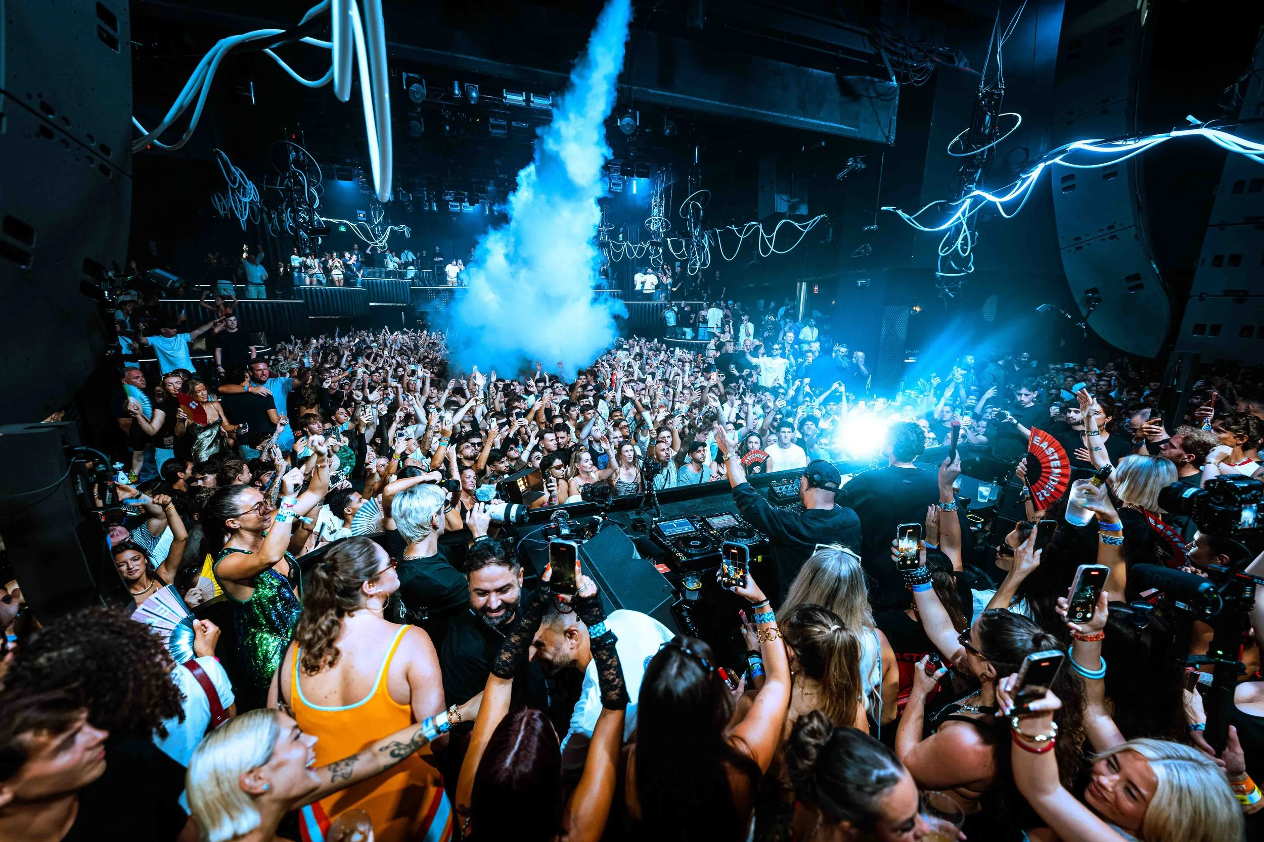 Eastenderz Hi Ibiza nightclub photography