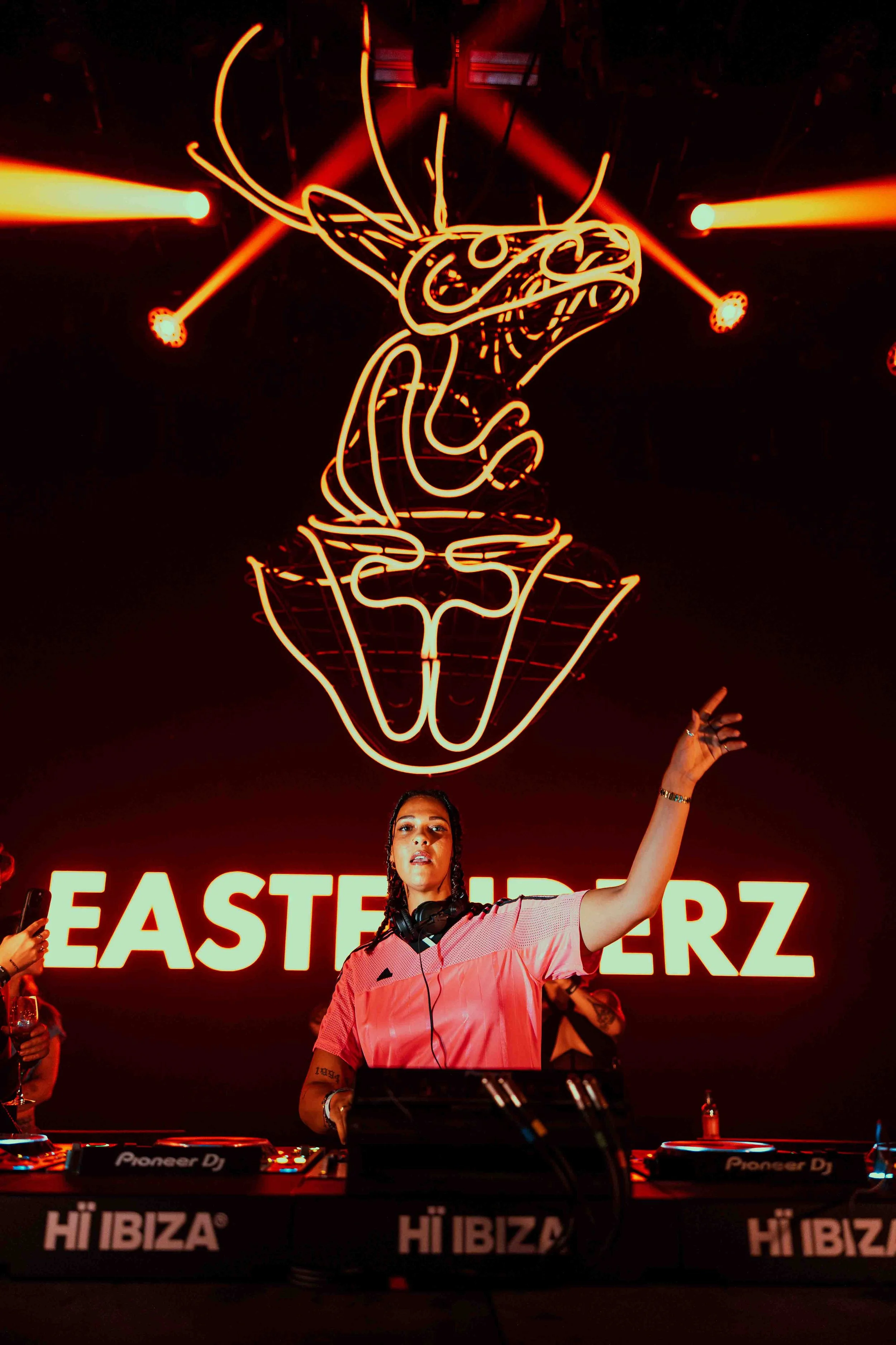 Eastenderz party at Hi ibiza
