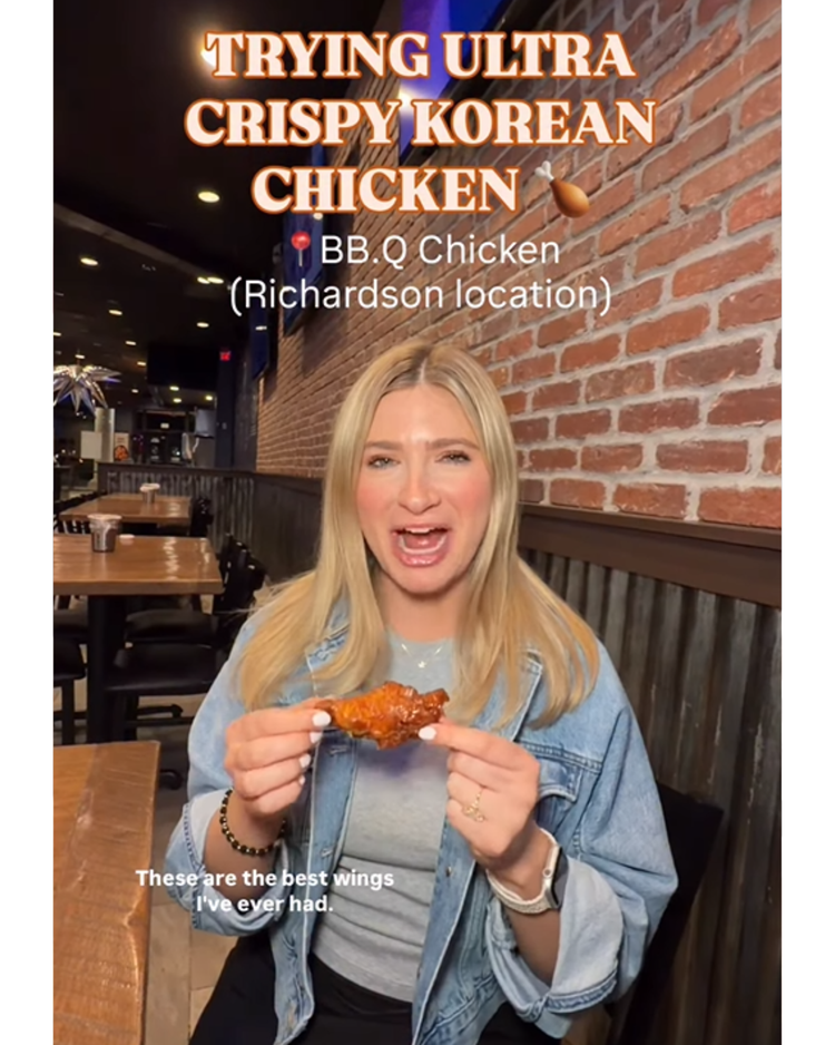 bb.q Chicken creator post