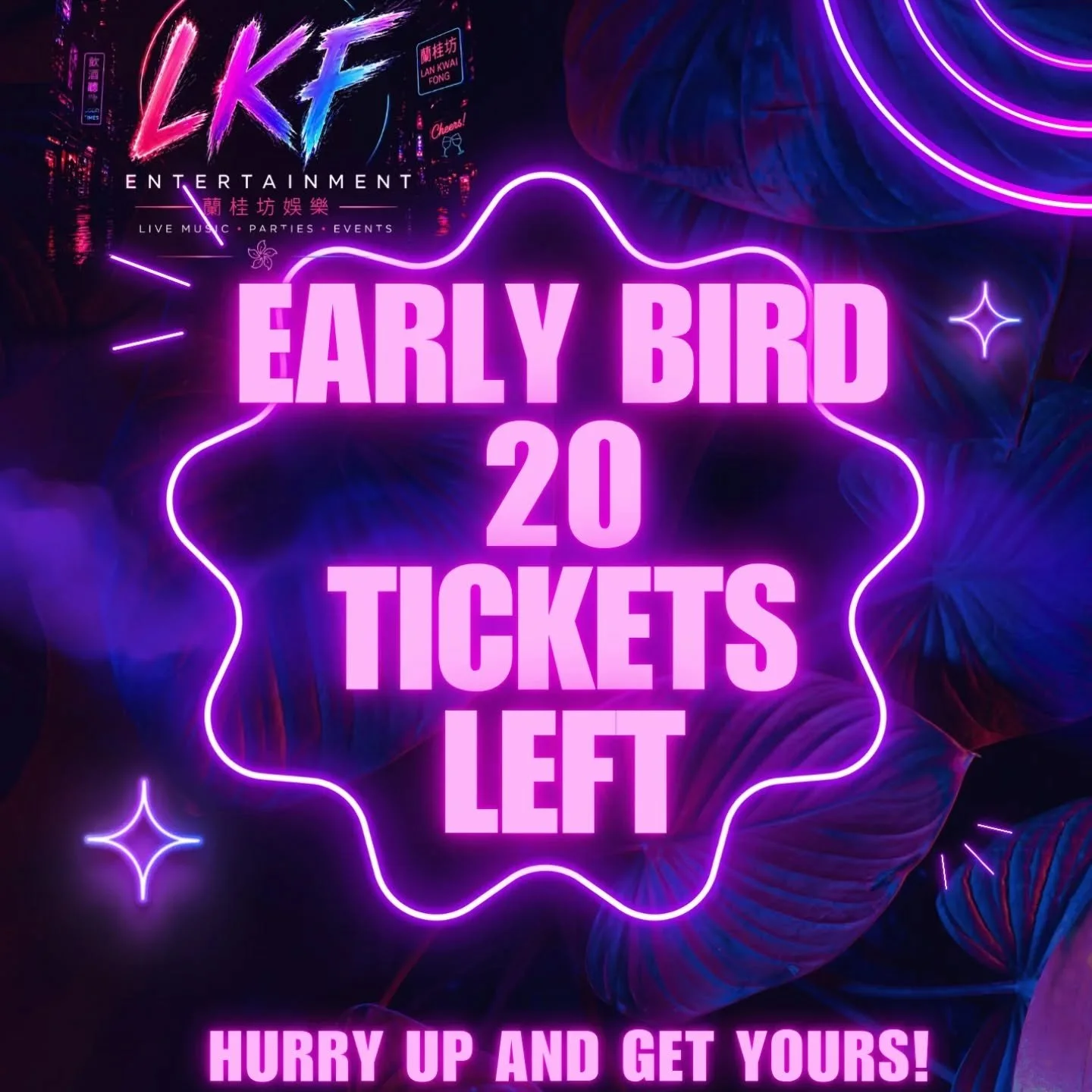 I just wanna say
Thanks Thanks Thanks Thanks to all your support.

Early Bird $20 is almost gone. 
200 + guests already RSVP for the event. 
Hurry up and get yours!!

Purchase Link in bio 

🚨 LAST CALL FOR EARLY BIRD 🚨

#LKFEntertainment #CantoPopN