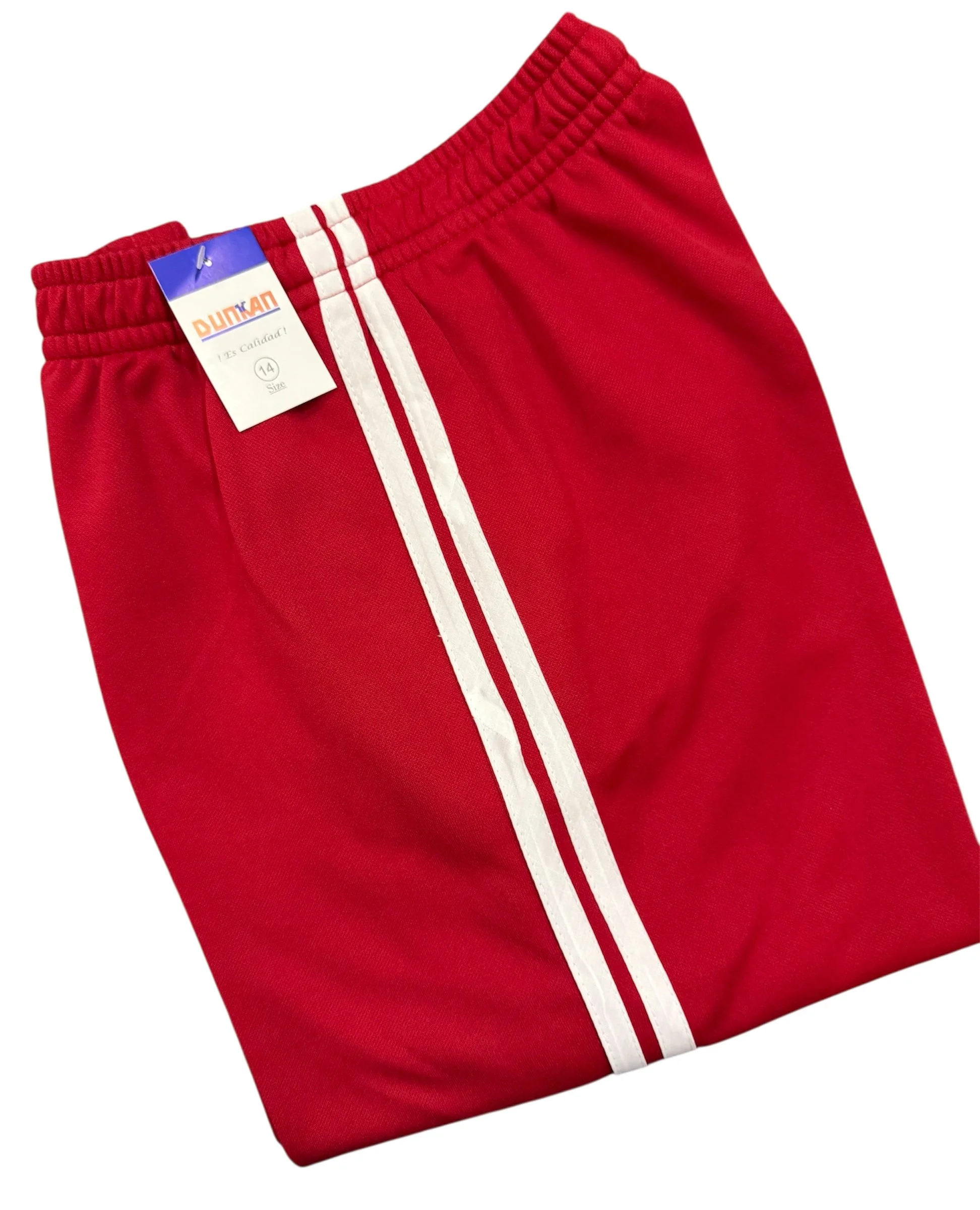 Pantalón Deporte en Poliéster Rojo, Size 14