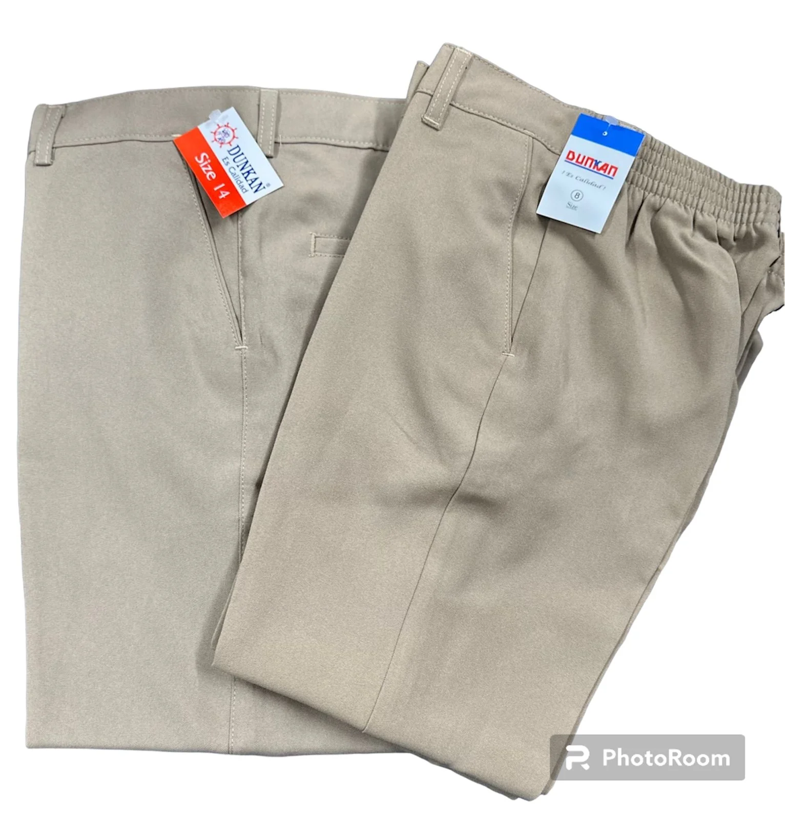 Pantalón en Gabardina Khaki.JPG