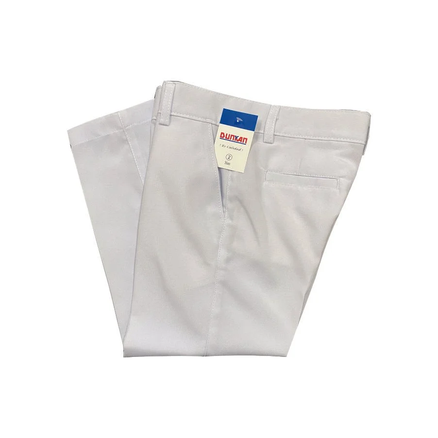 Pantalon en Gabardina Blanca - Size 6