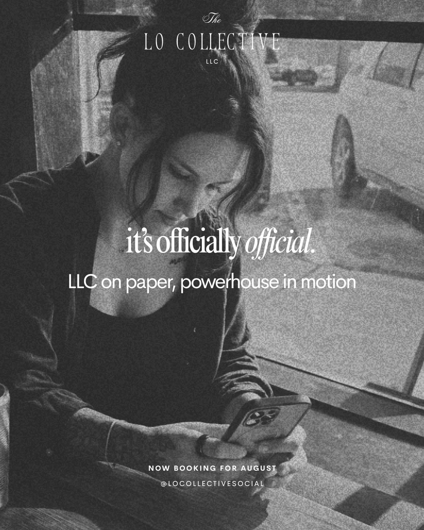 What started as an idea I kept coming back to&hellip; is now real, registered, and mine. 🥹 

✨ The Lo Collective is now an LLC. ✨ 

Still kind of wild saying that out loud! Built from my story, my season of rebuilding, and now fully focused on what 