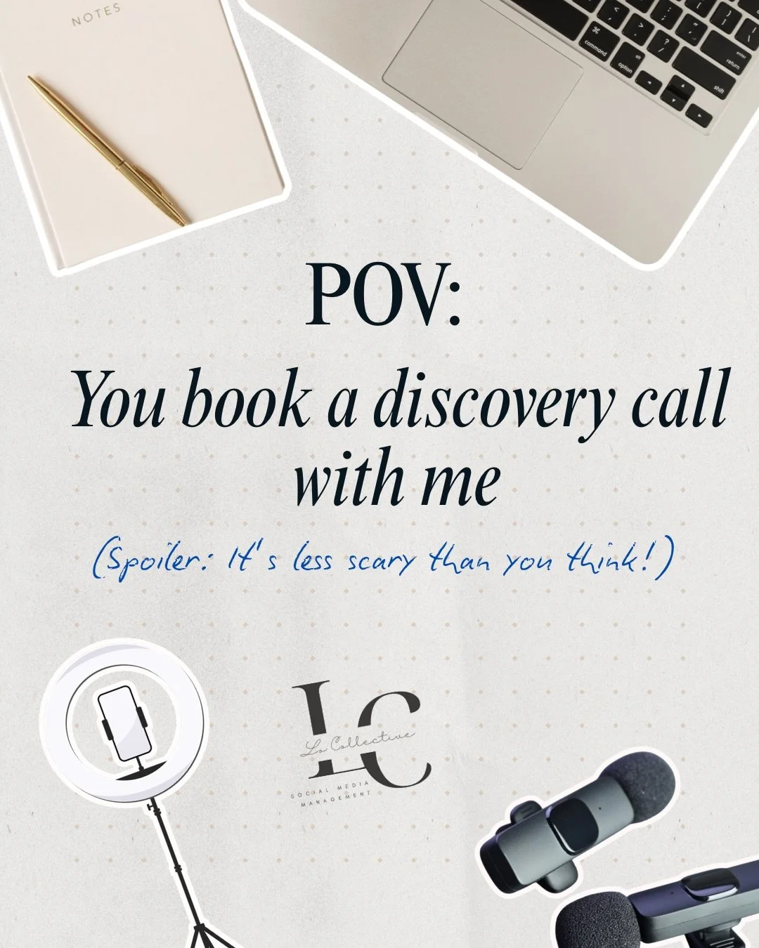 If you&rsquo;ve ever thought about inquiring but felt nervous about booking a discovery call... this one&rsquo;s for you 🤍

I know hopping on a call with someone you&rsquo;ve never met can feel a little intimidating, so I wanted to show you exactly 