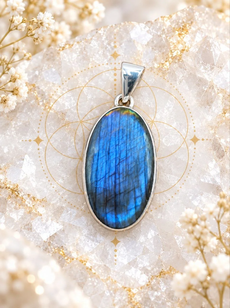 Purple Fire labradorite