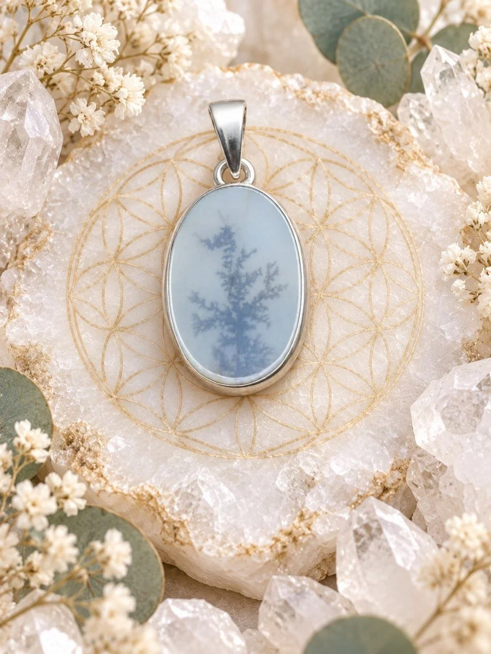 Scenic Dendritic Agate