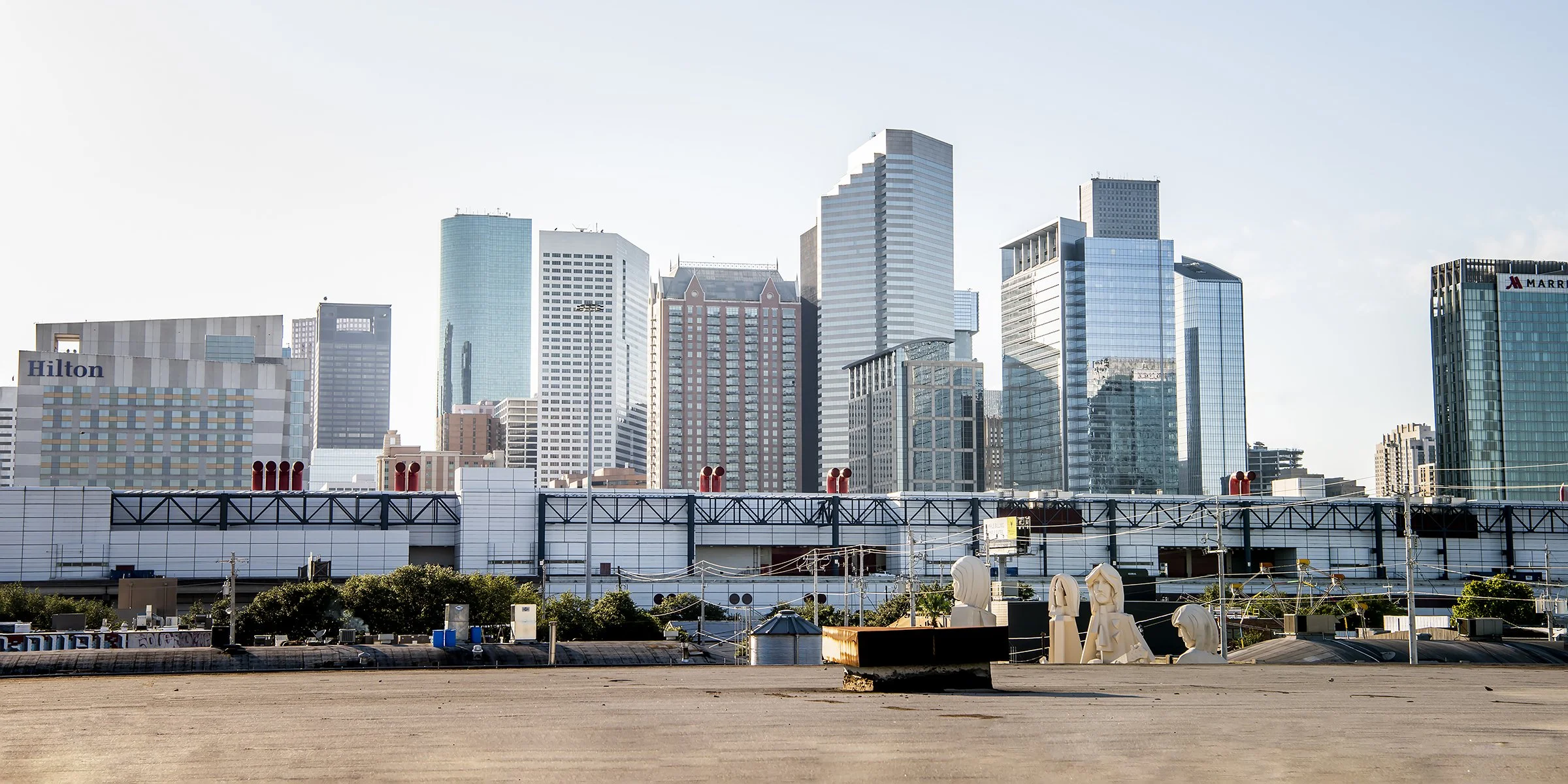Capture the iconic Houston skyline as seen from a unique East Downtown vantage point, transformed with a stunning oil paint effect. This canvas print brings the city’s architectural beauty to life with vibrant color and texture.