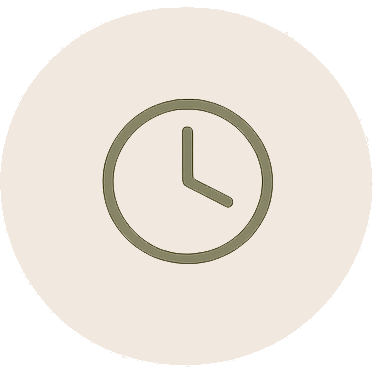 Simple clock showing 12:00.