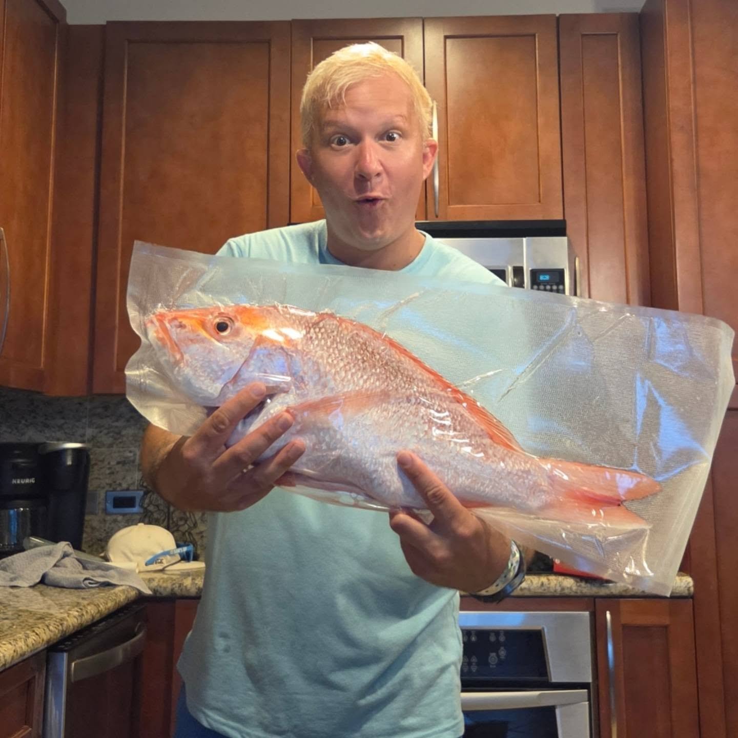 This guy and 5 of his friends are going to end up on the menu after a day of deep sea fishing. Stay tuned to see what they turn into.