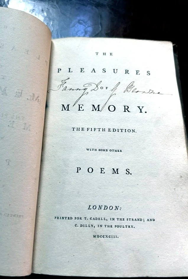 The Tale of The Pleasures of Memory, a Haunted Georgian Poetry Book by Samuel Rogers, 1793 - Fifth Edition with Engravings