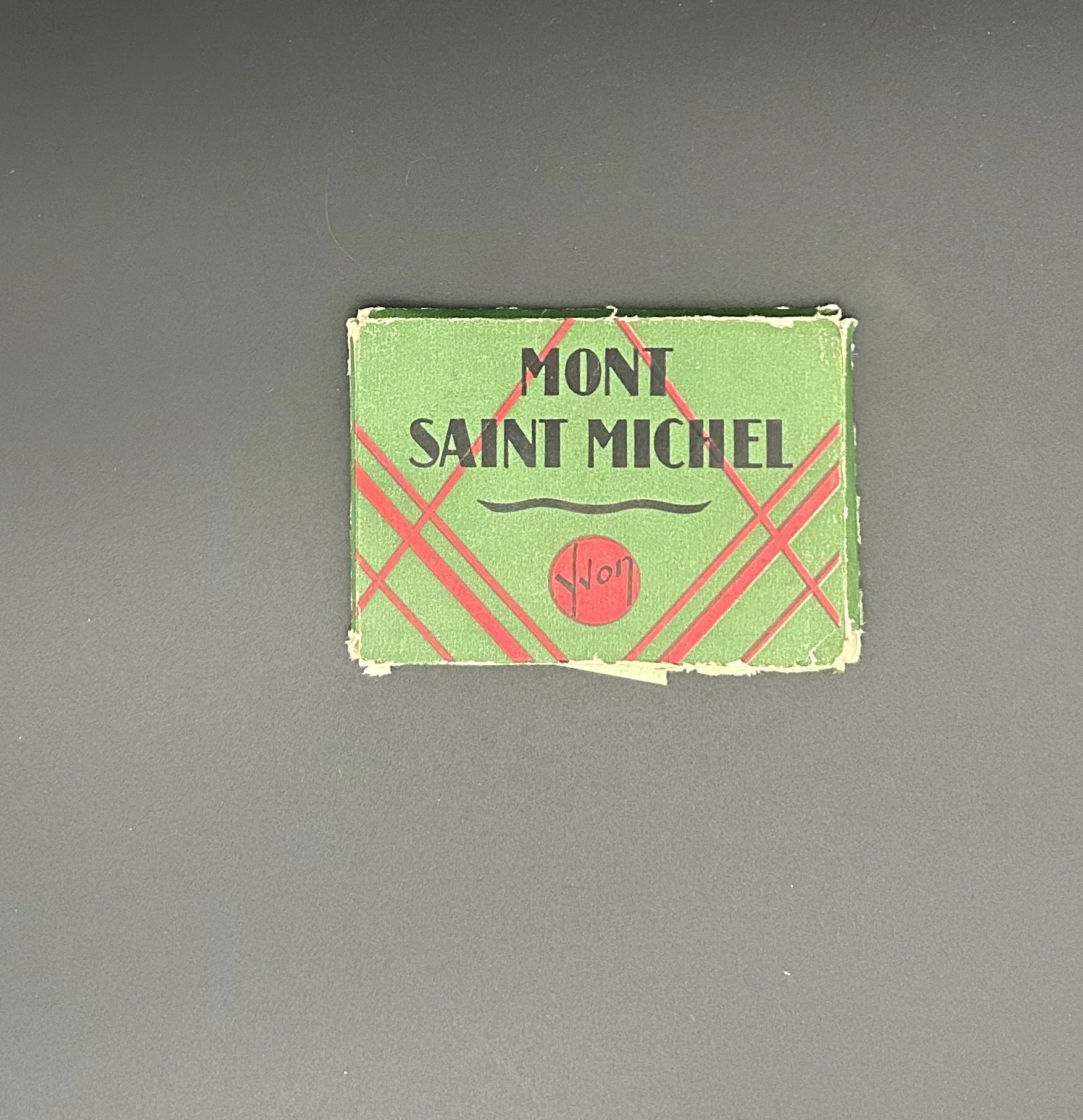 The Tale of the Mont Saint Michel Album, a Haunted French Souvenir Photograph Album, Éditions d'Art Yvon, Paris, c. 1926 - Sepia Prints, Handwritten Captions