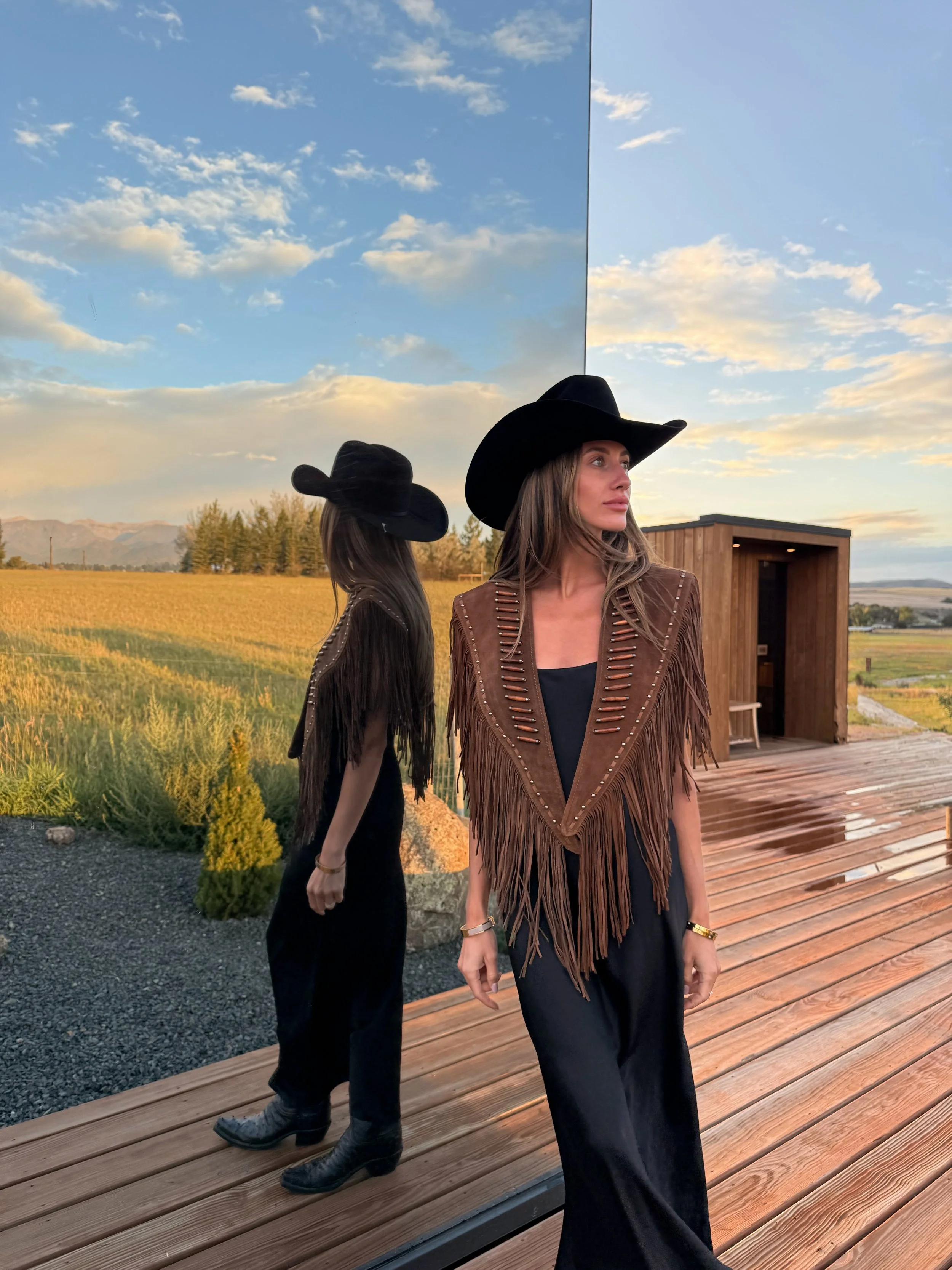 The Mirrored Cabin 30 Minutes Outside Bozeman You’ll Want to Escape To