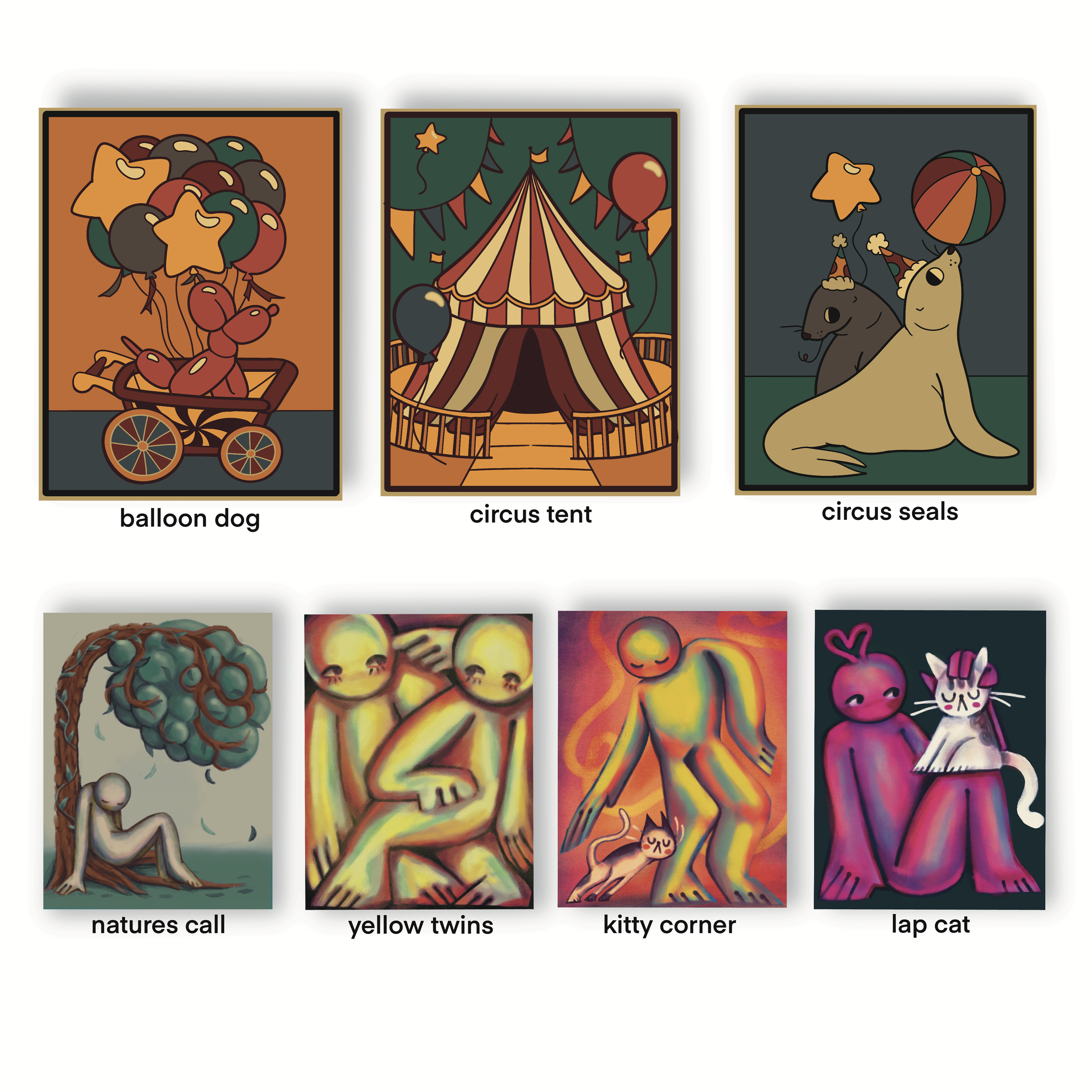 Bundle Deal,3 prints (Large)